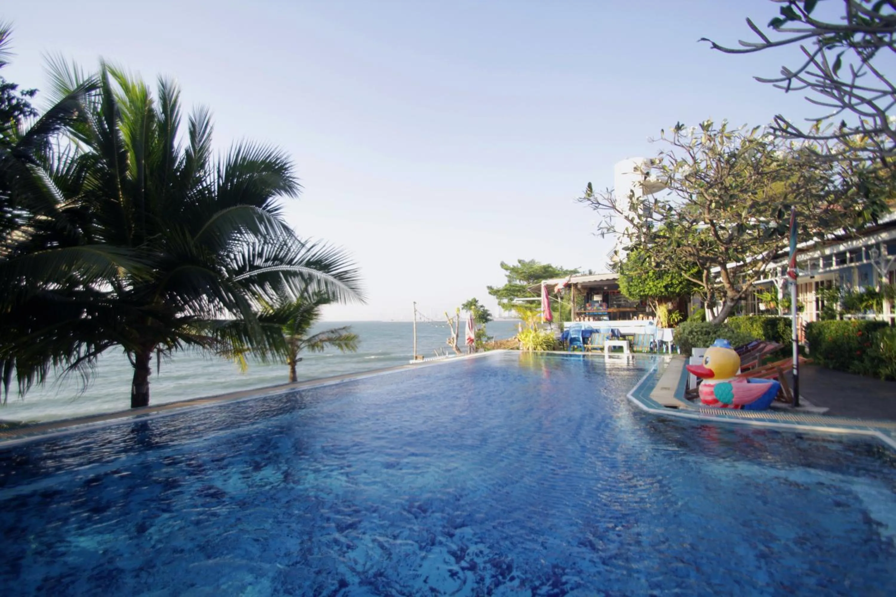 Pool view in Pattaya Paradise Beach Resort