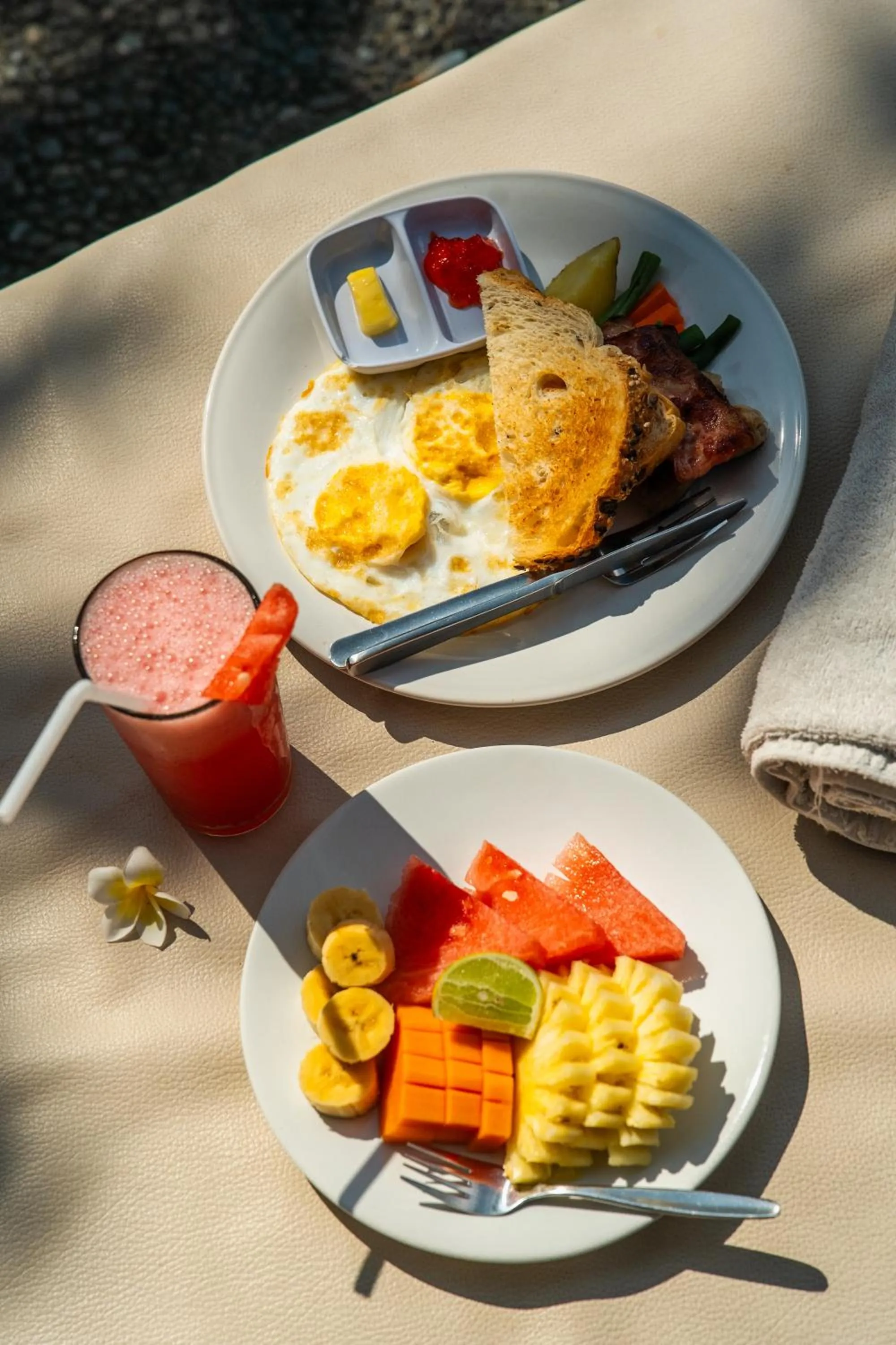 Breakfast in Jati 3 Bungalows