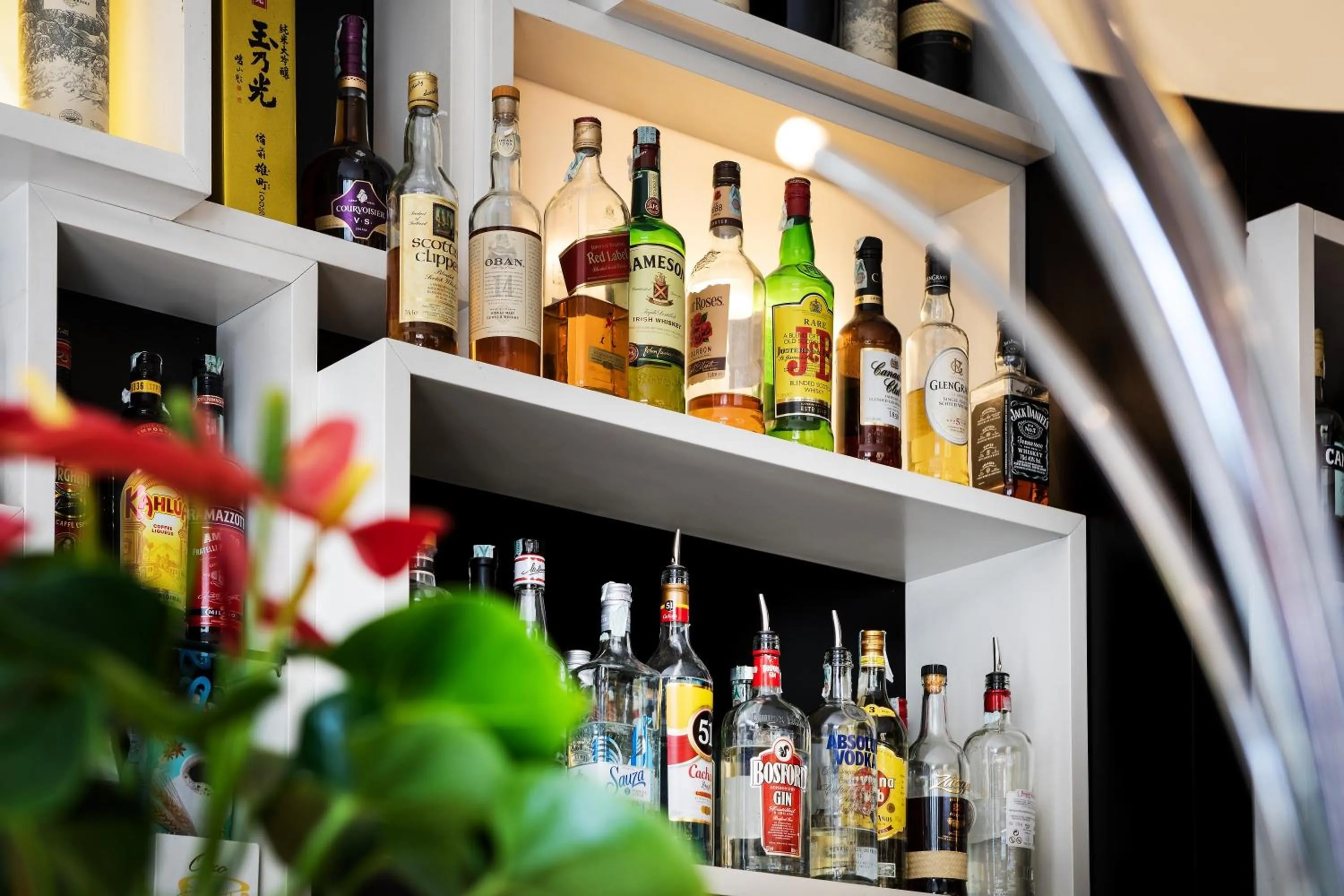 Restaurant/places to eat in Dharma Luxury Hotel