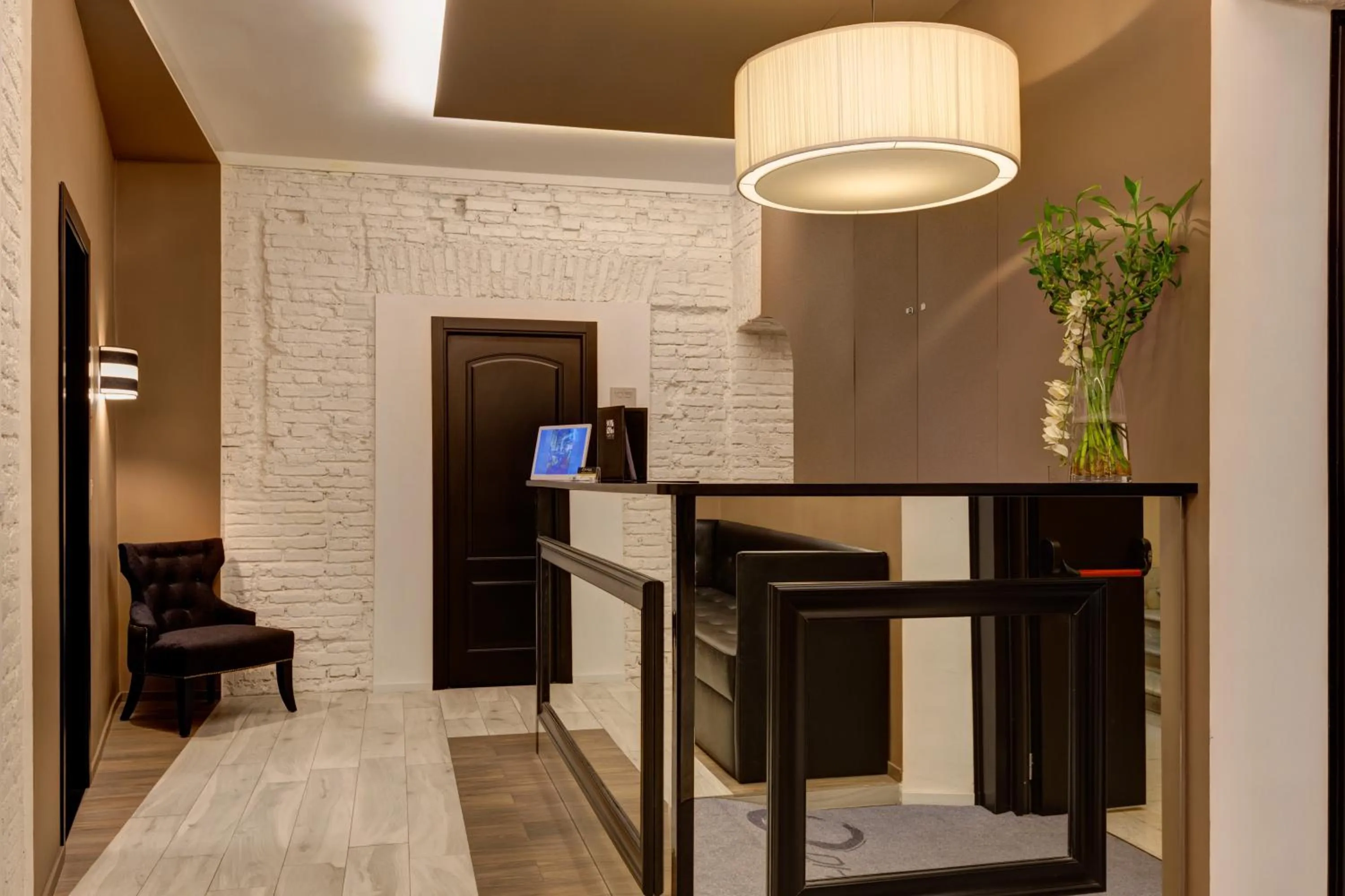 Lobby or reception in Dharma Luxury Hotel