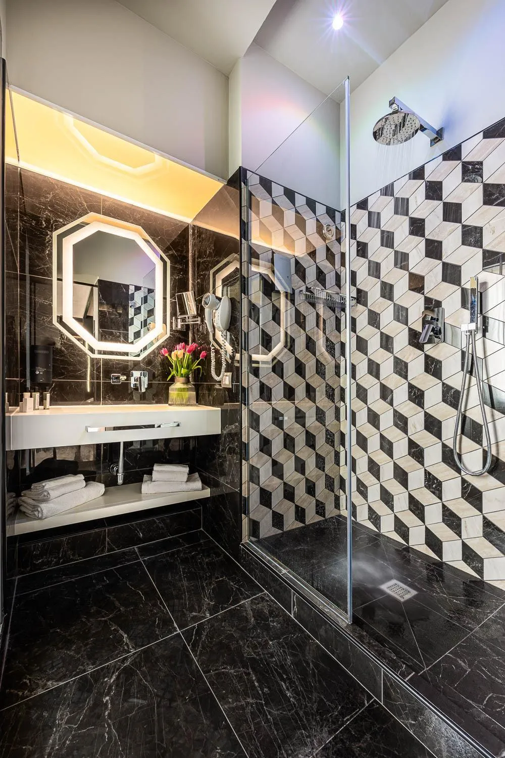 Bathroom in Dharma Luxury Hotel