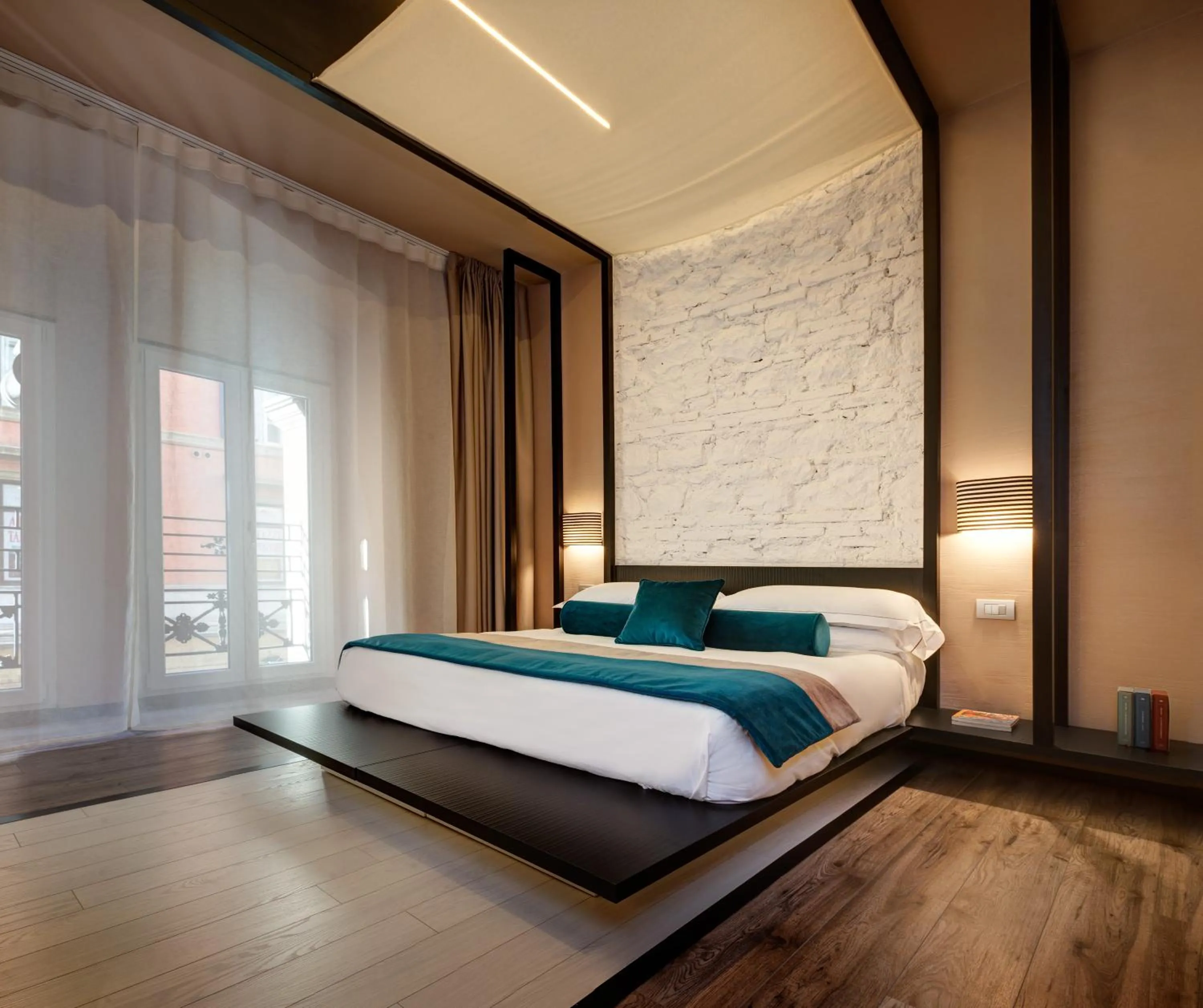 Photo of the whole room, Bed in Dharma Luxury Hotel
