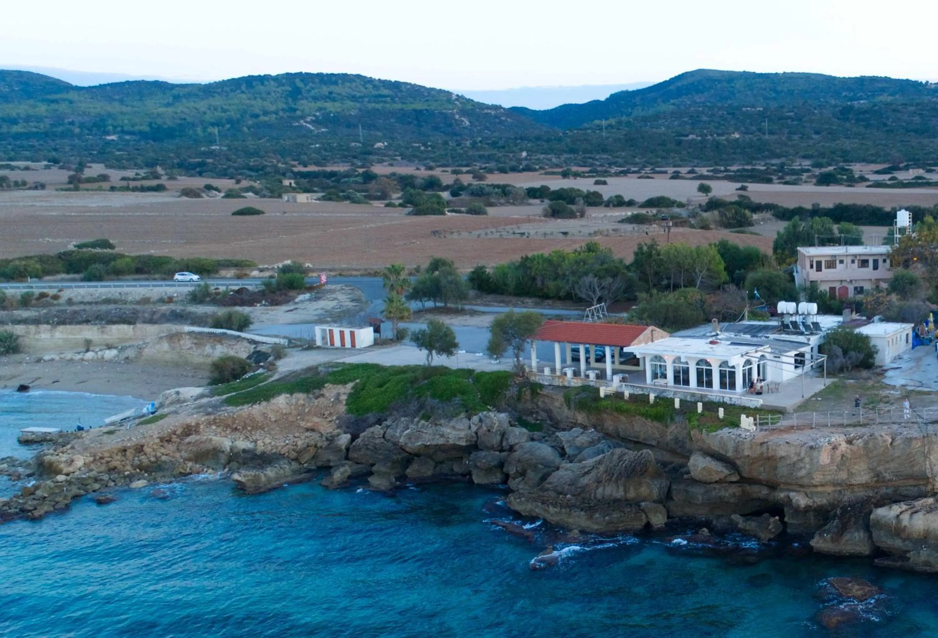 Natural landscape in Theresa Hotel at Karpaz Peninsula