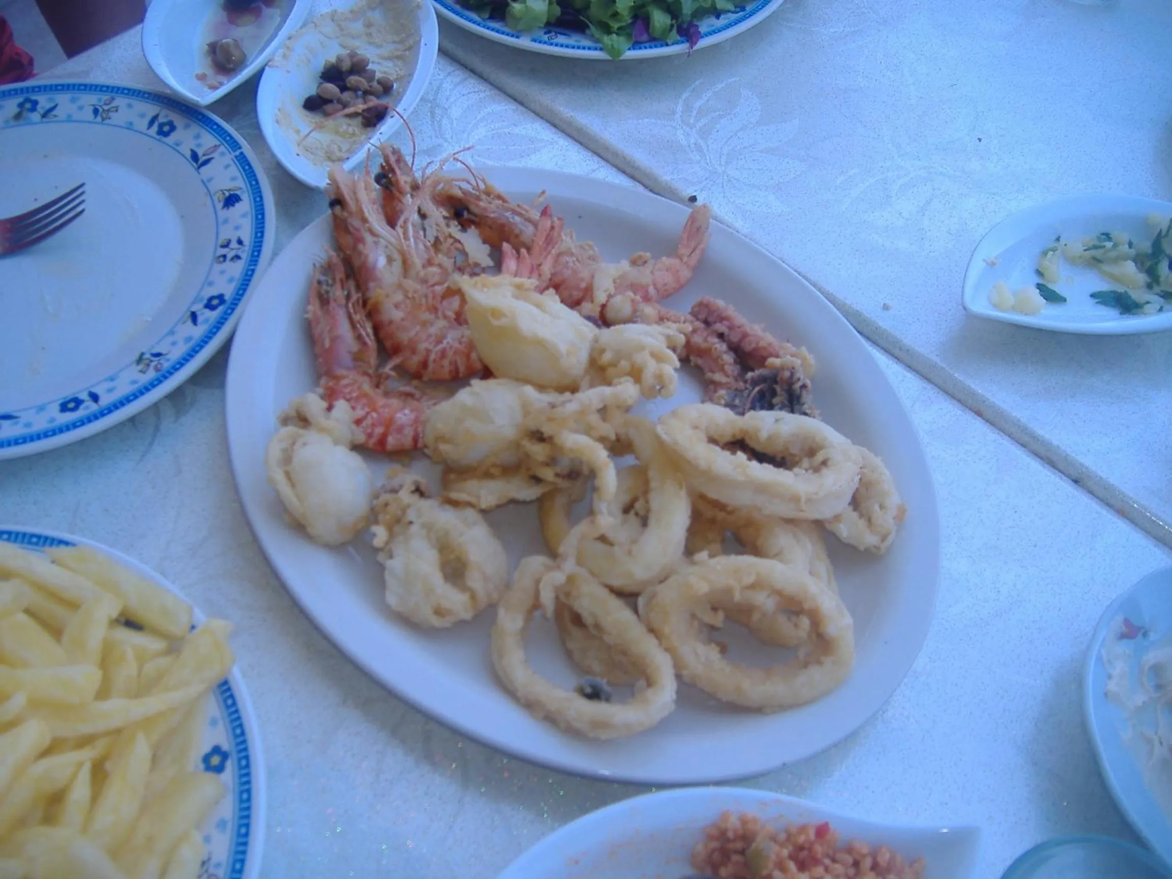 Food in Theresa Hotel at Karpaz Peninsula