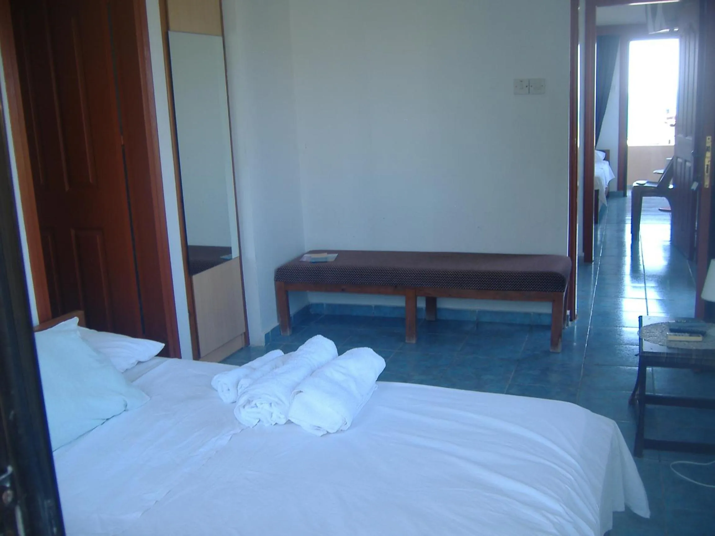 Bed in Theresa Hotel at Karpaz Peninsula