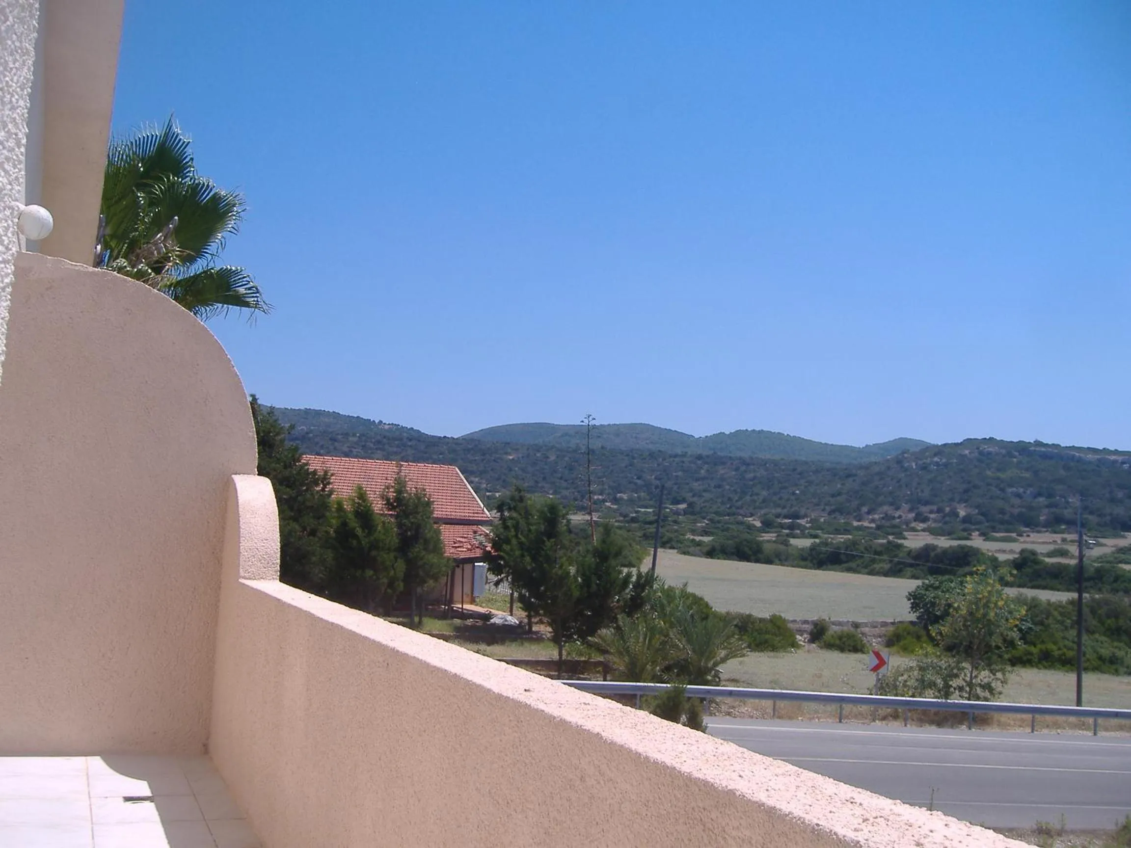 Mountain view in Theresa Hotel at Karpaz Peninsula