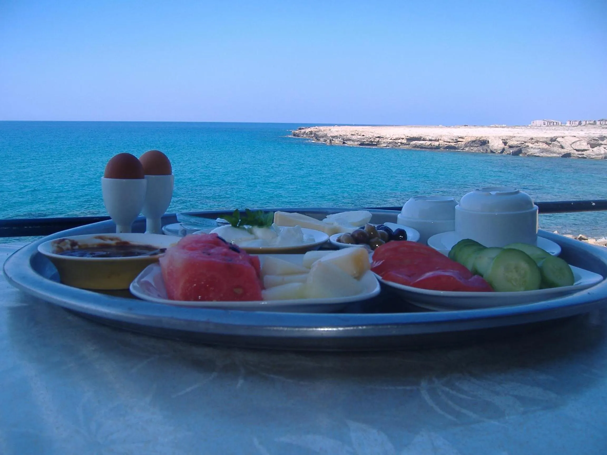Breakfast in Theresa Hotel at Karpaz Peninsula