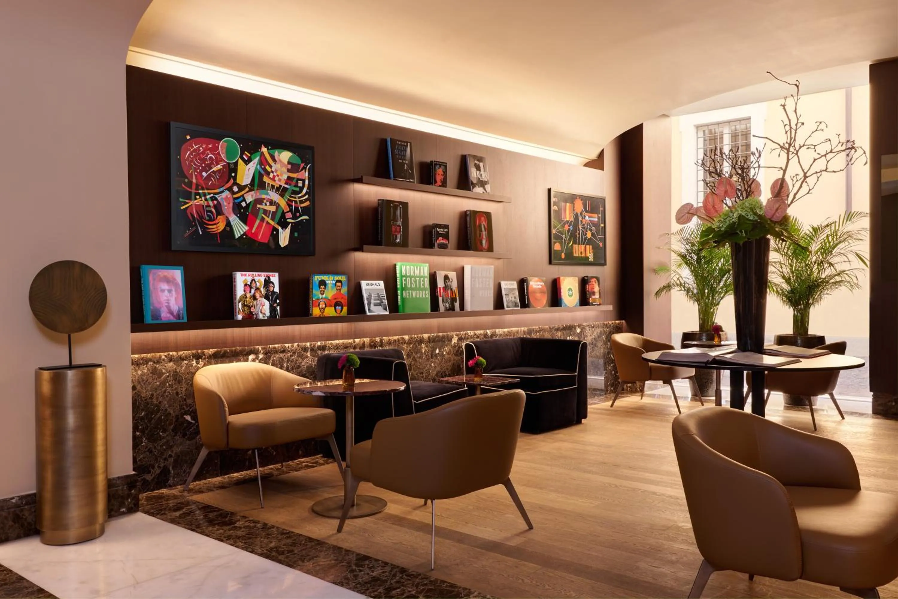 Library in The First Arte - Preferred Hotels & Resorts