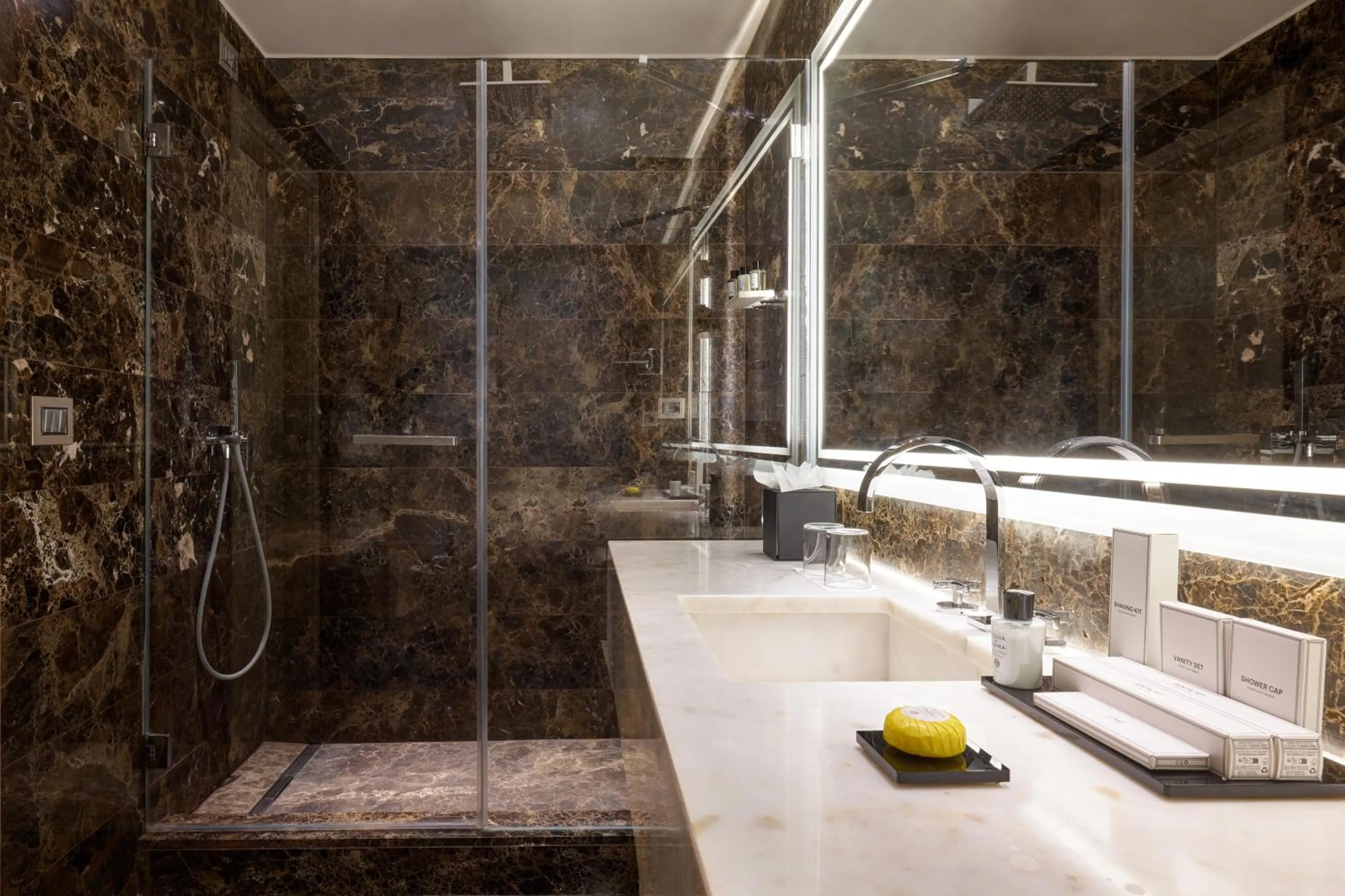 Shower in The First Arte - Preferred Hotels & Resorts