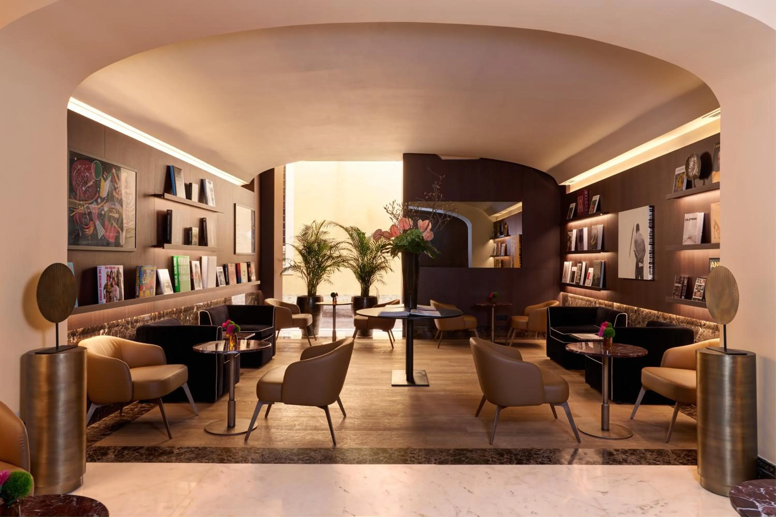 Library in The First Arte - Preferred Hotels & Resorts