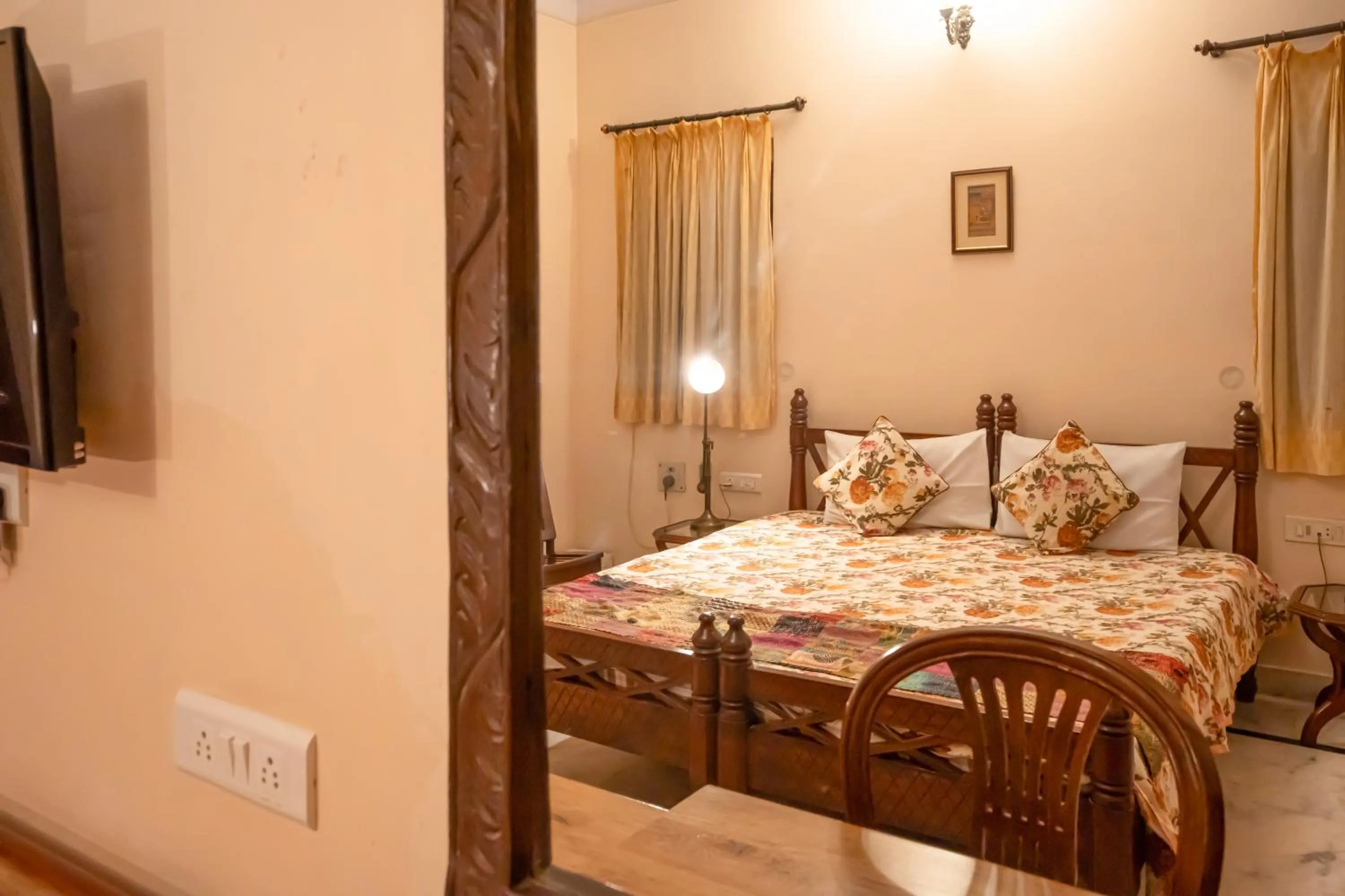 Bed in Anuraag Villa