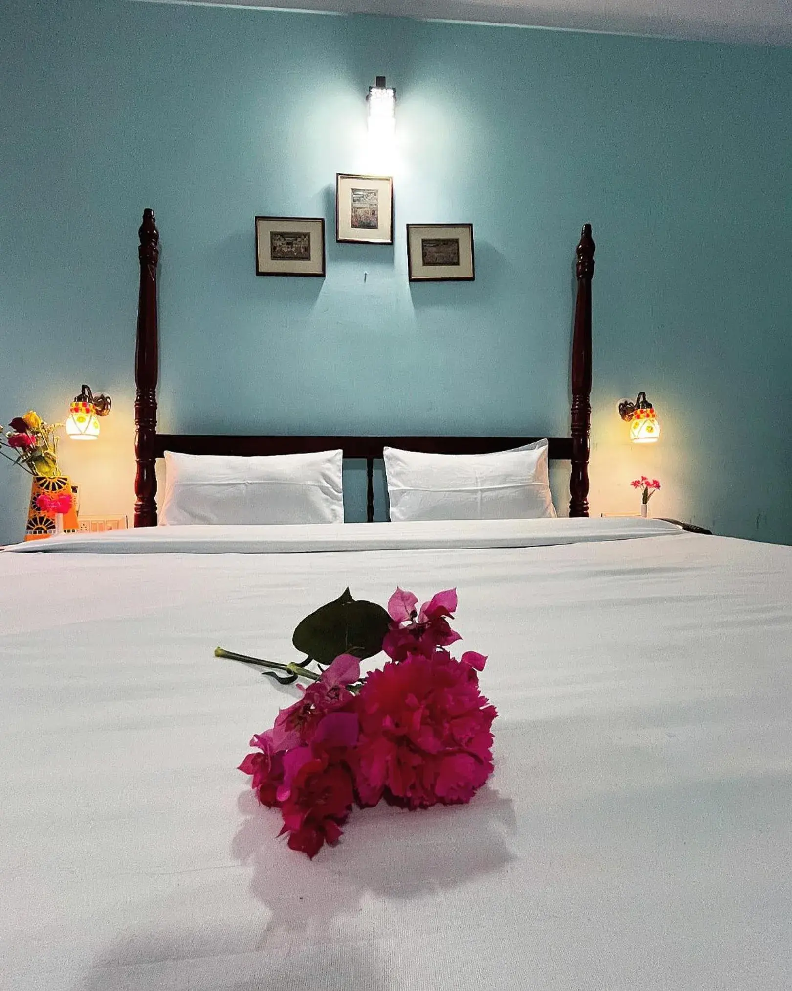 Bed in Anuraag Villa Bed in Anuraag Villa