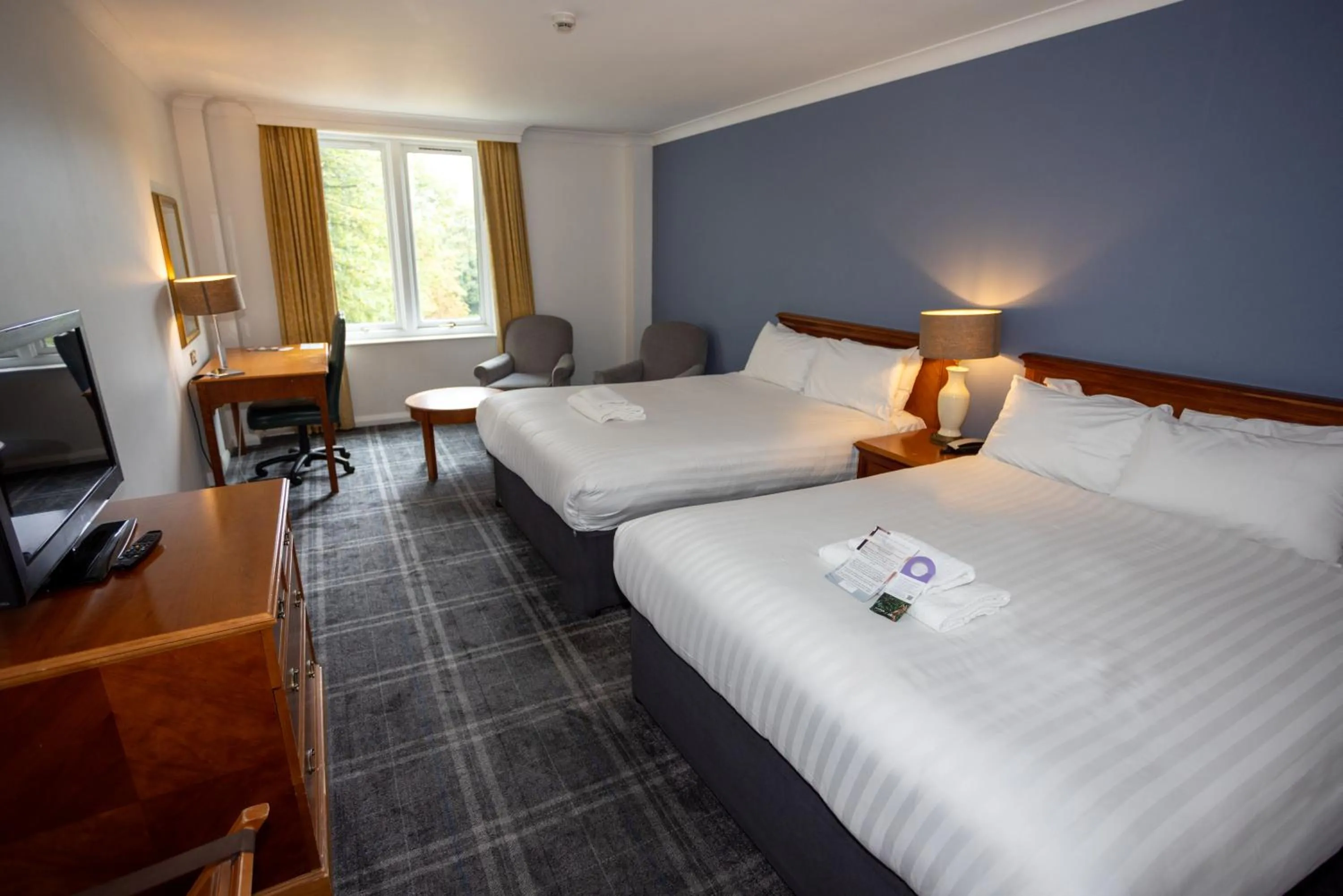 Bedroom, Bed in Mercure Sheffield Kenwood Hall & Spa