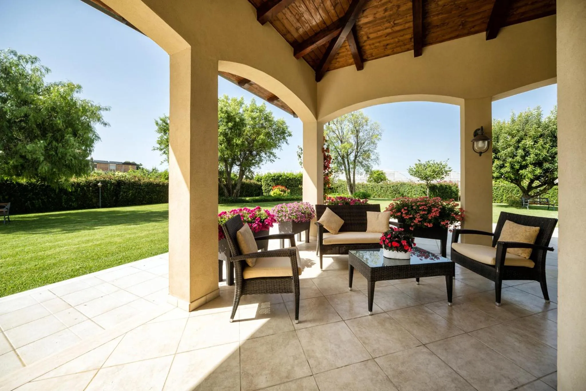 Patio in B&B Samilu'