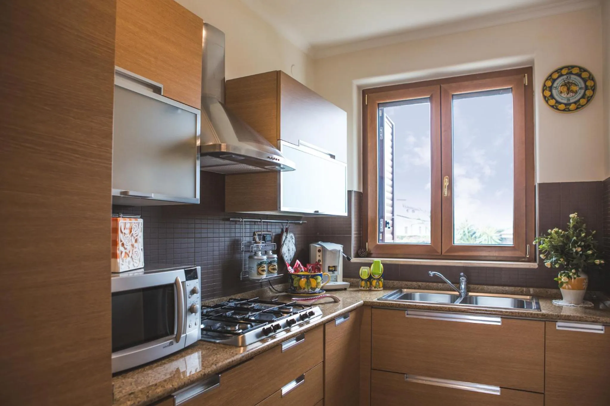 Kitchen or kitchenette in B&B Samilu'