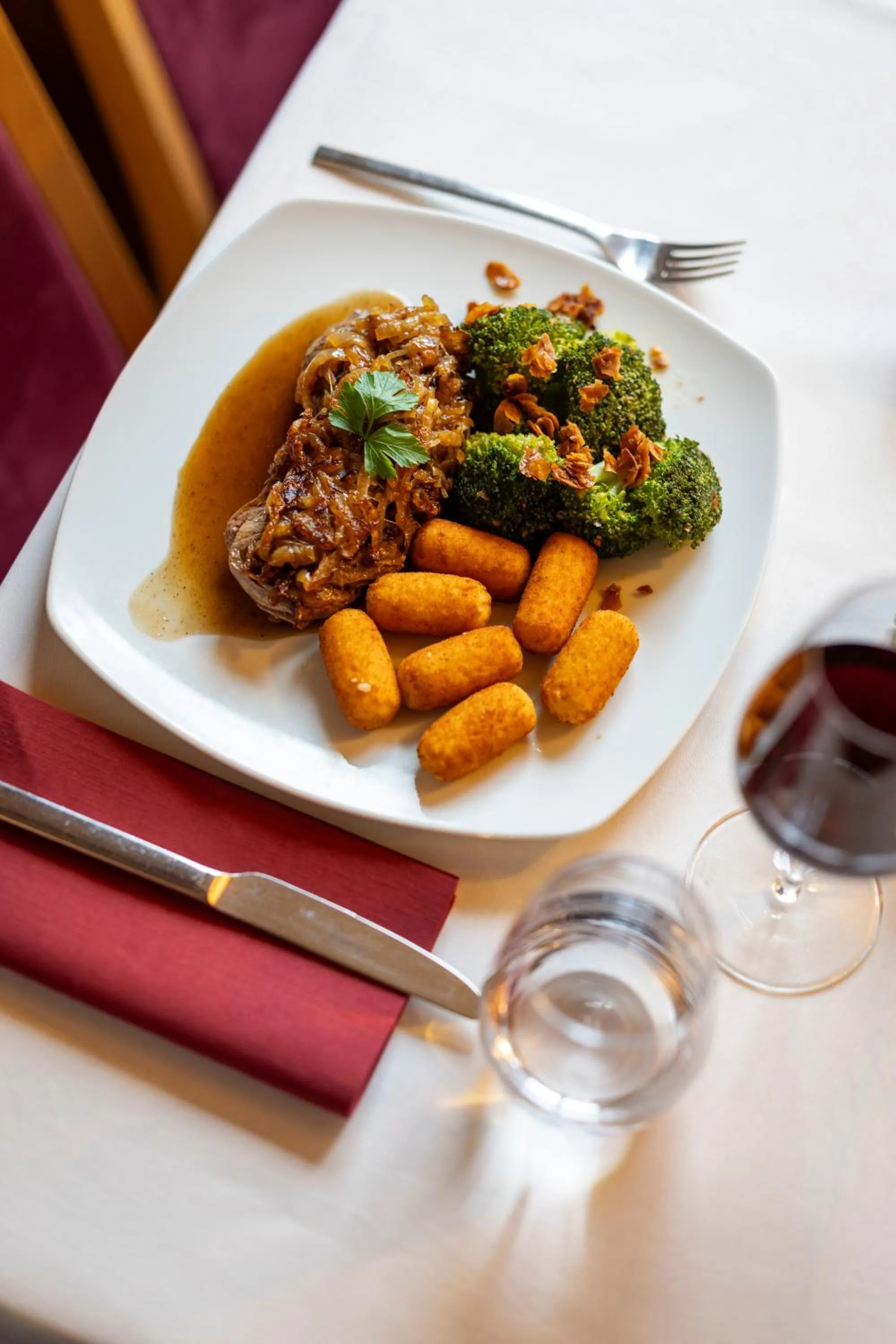 Dinner in Hotel Rössle Berneck