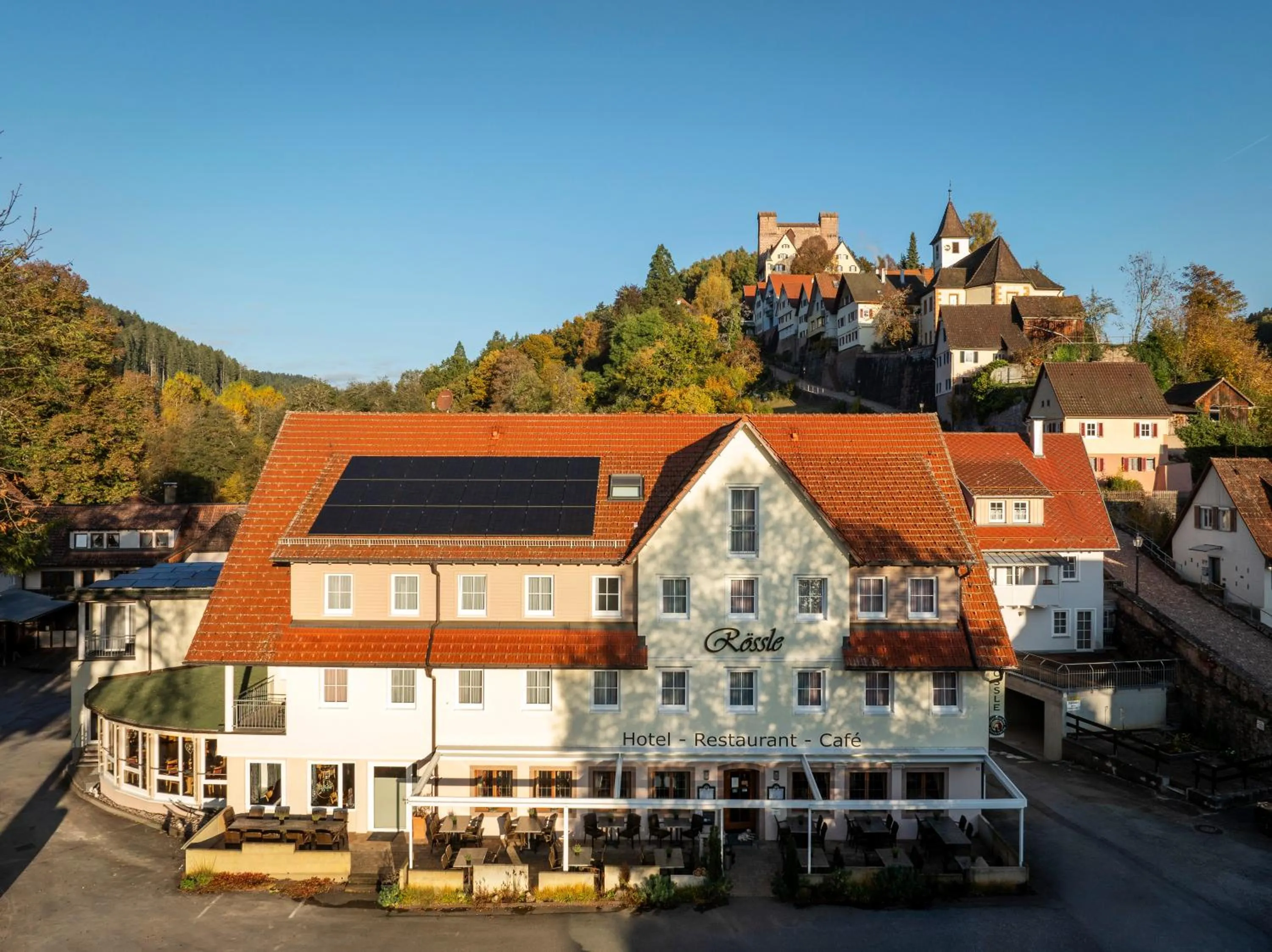 Property building in Hotel Rössle Berneck