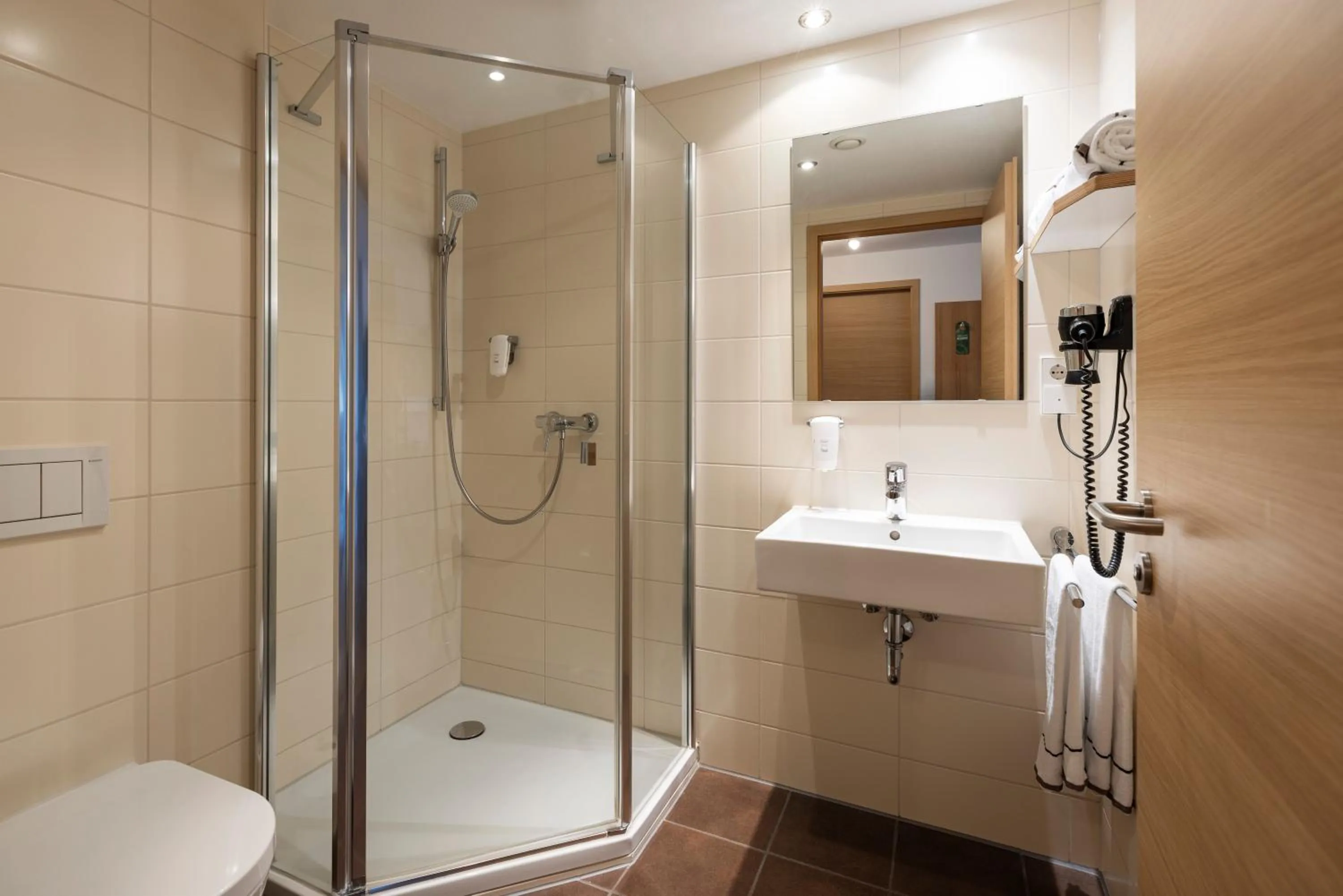 Shower in Hotel Rössle Berneck