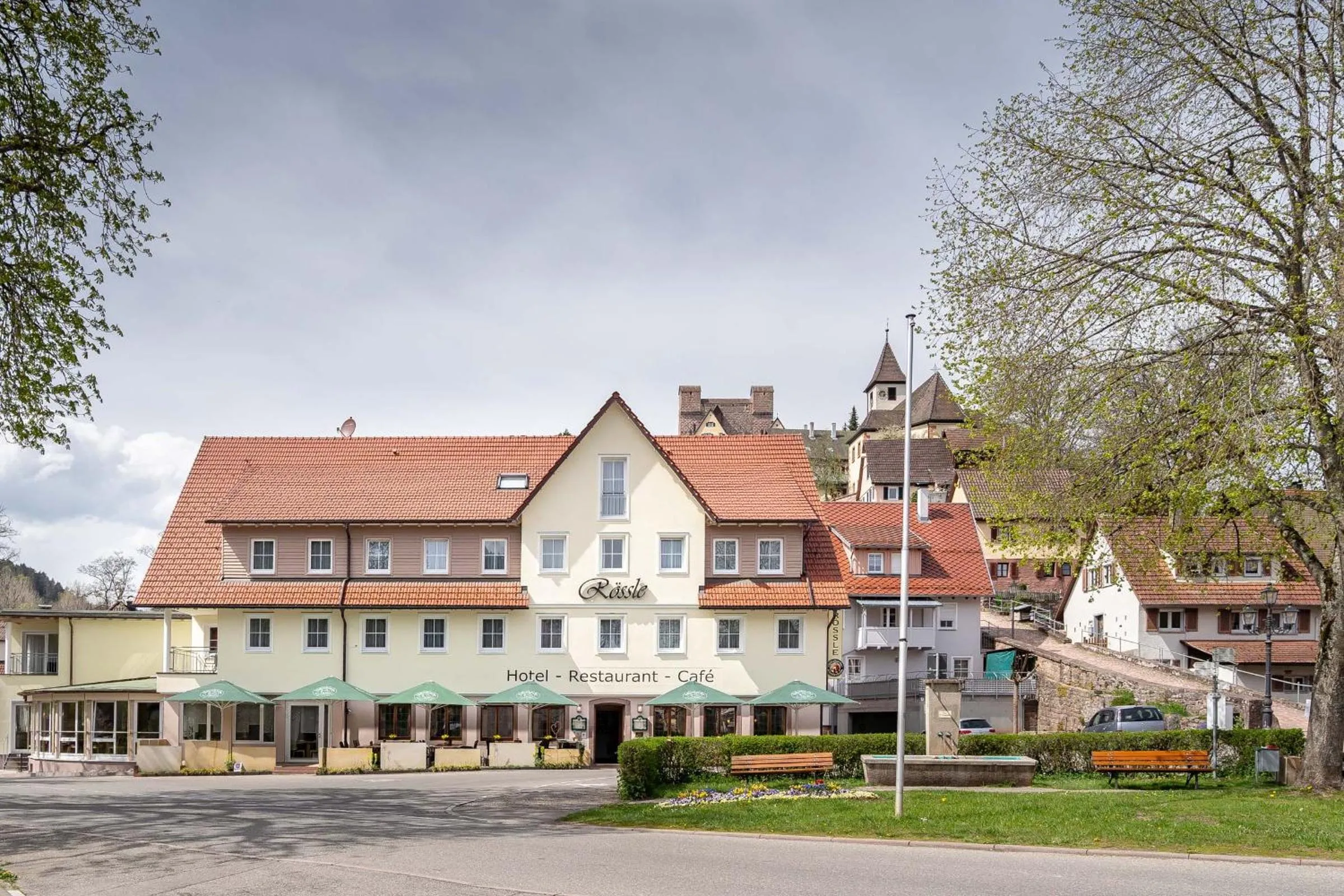 Property building in Hotel Rössle Berneck