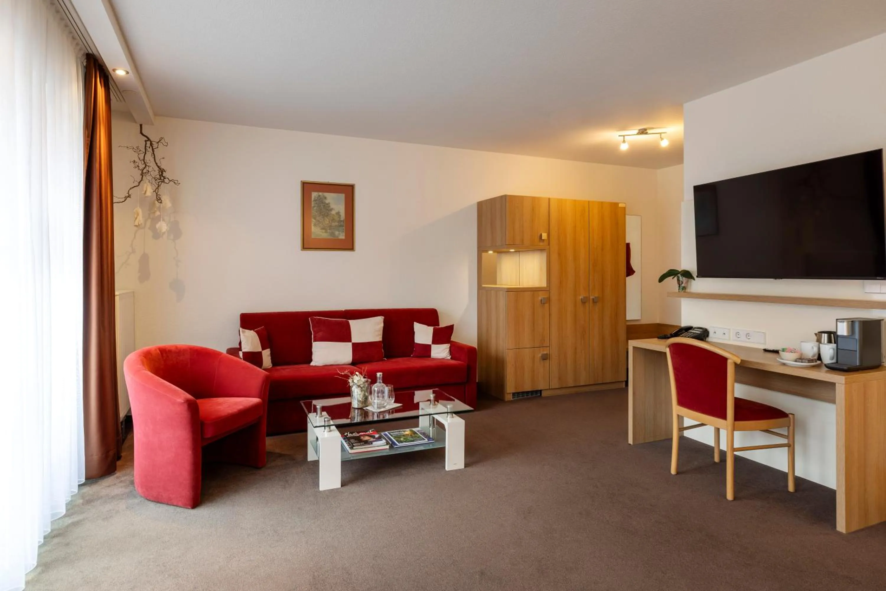 Living room in Hotel Rössle Berneck