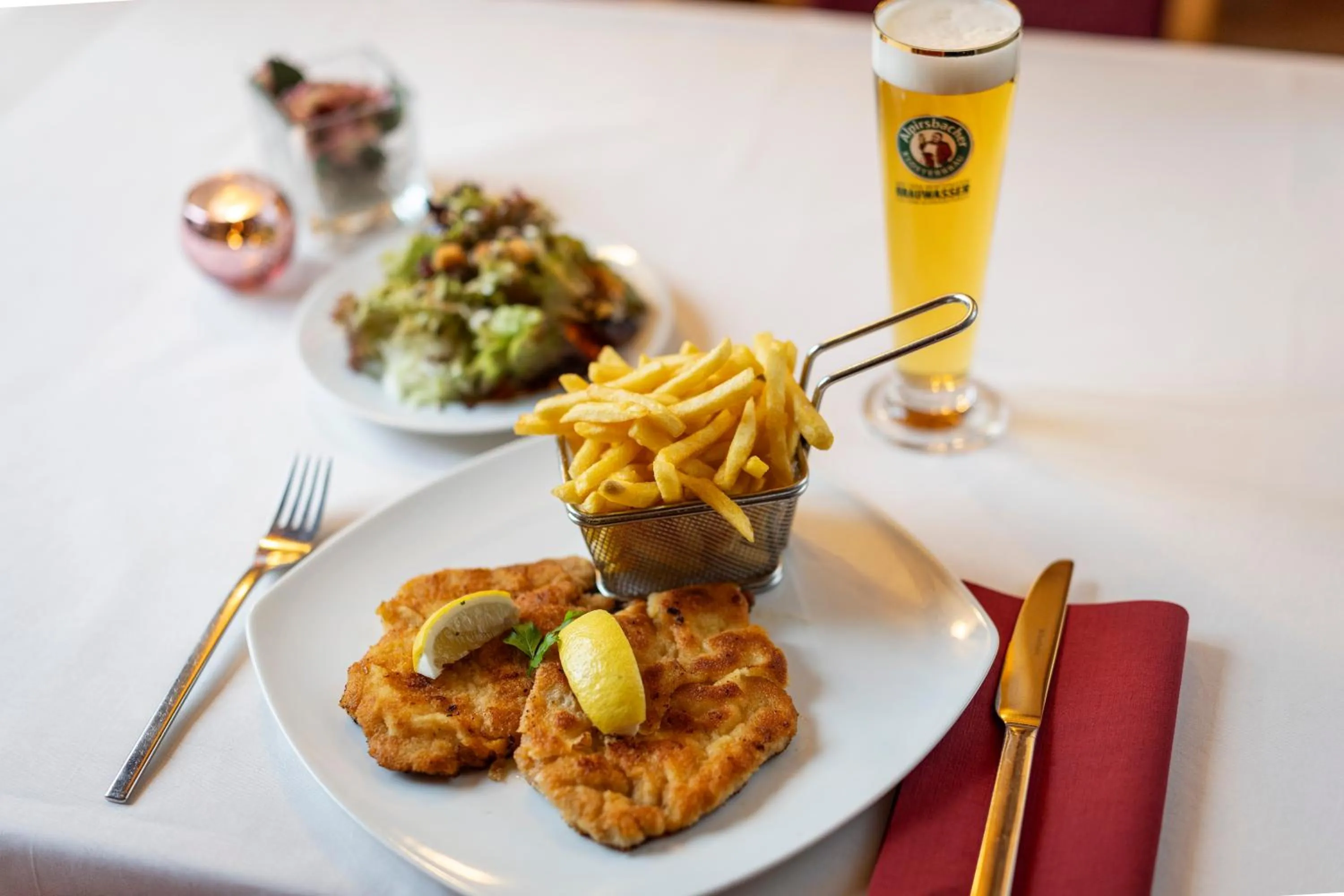 Food and drinks in Hotel Rössle Berneck