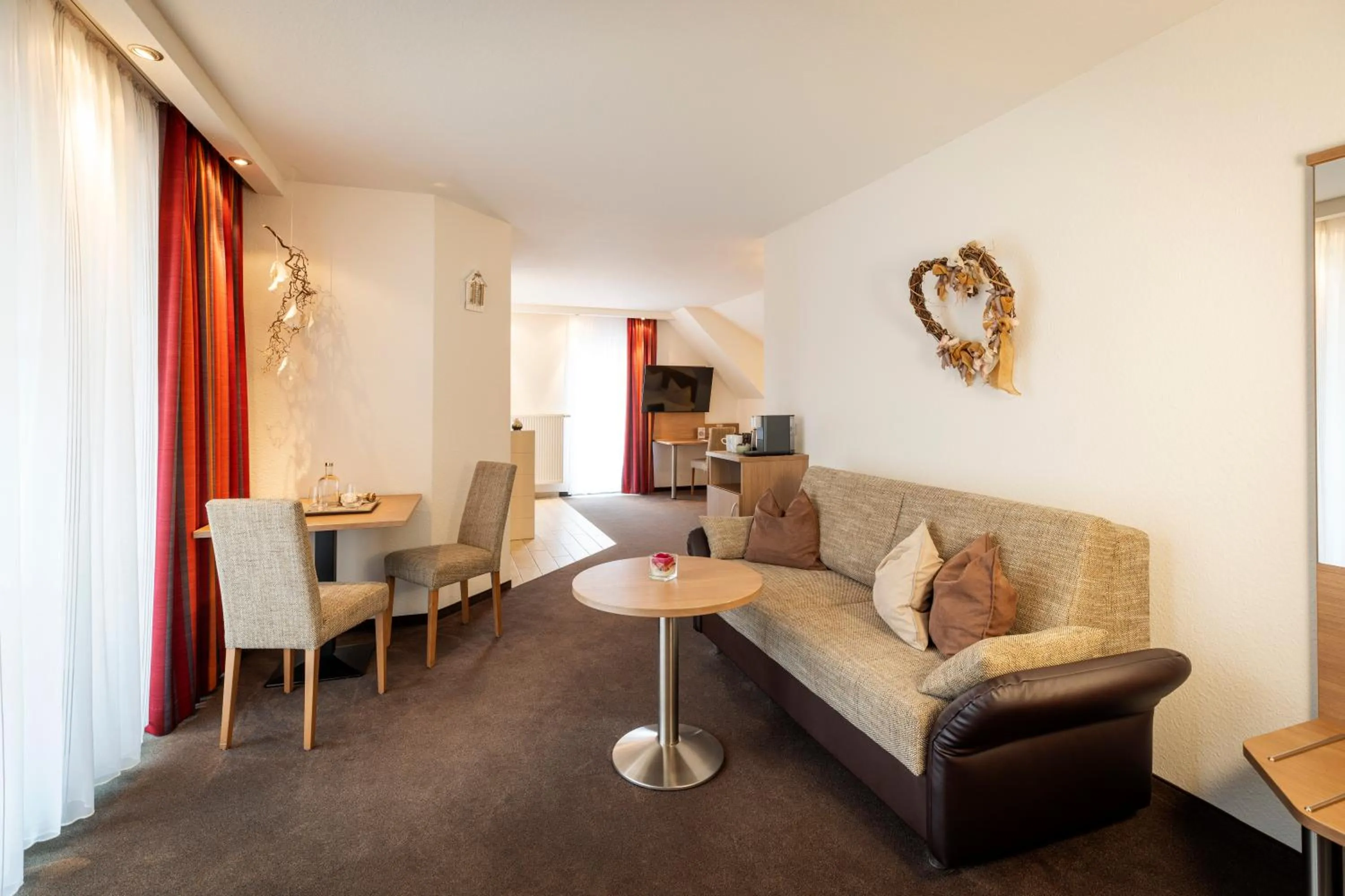 Living room in Hotel Rössle Berneck