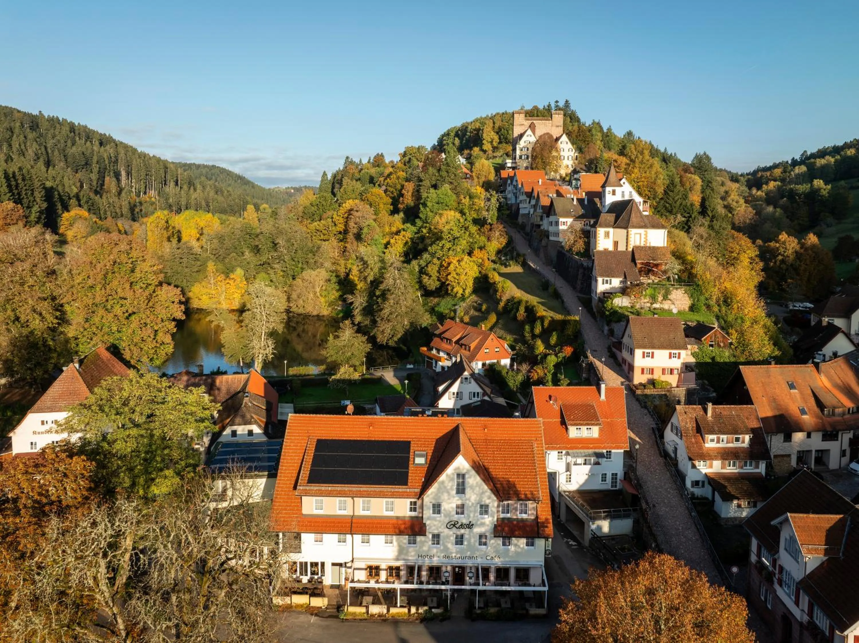 Property building in Hotel Rössle Berneck