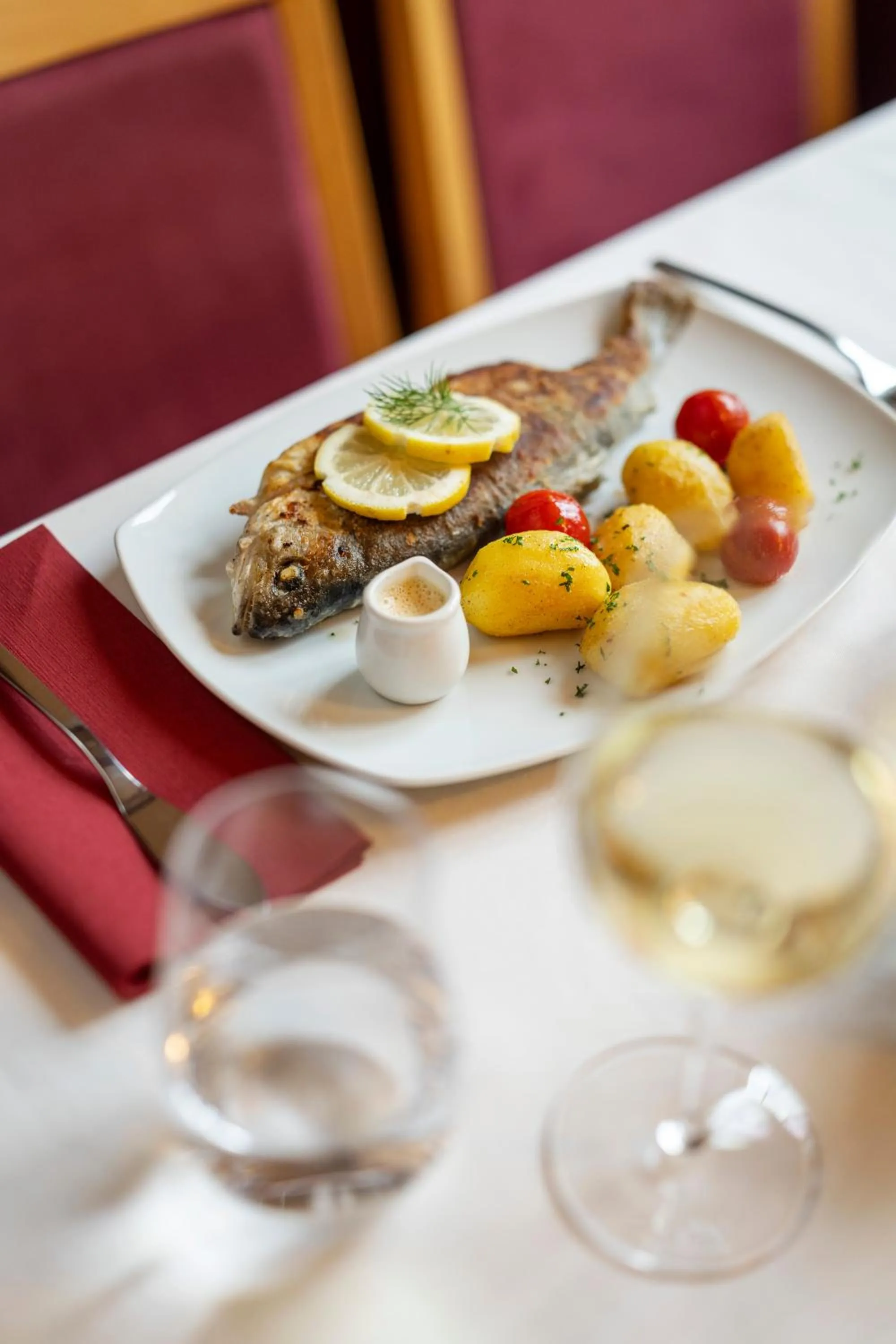 Food and drinks in Hotel Rössle Berneck