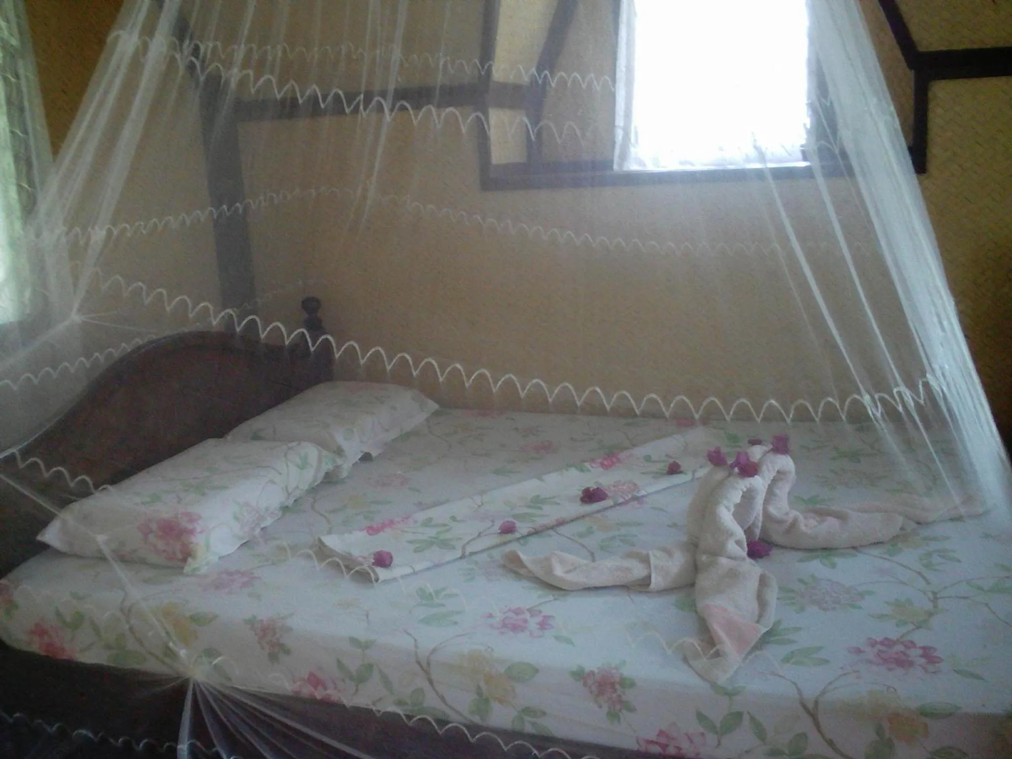 Bed in Coconut Garden Island Resort