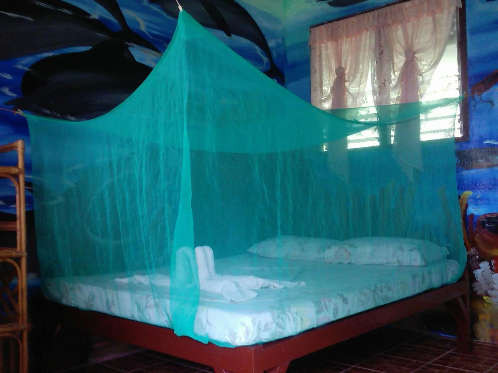 Bed in Coconut Garden Island Resort