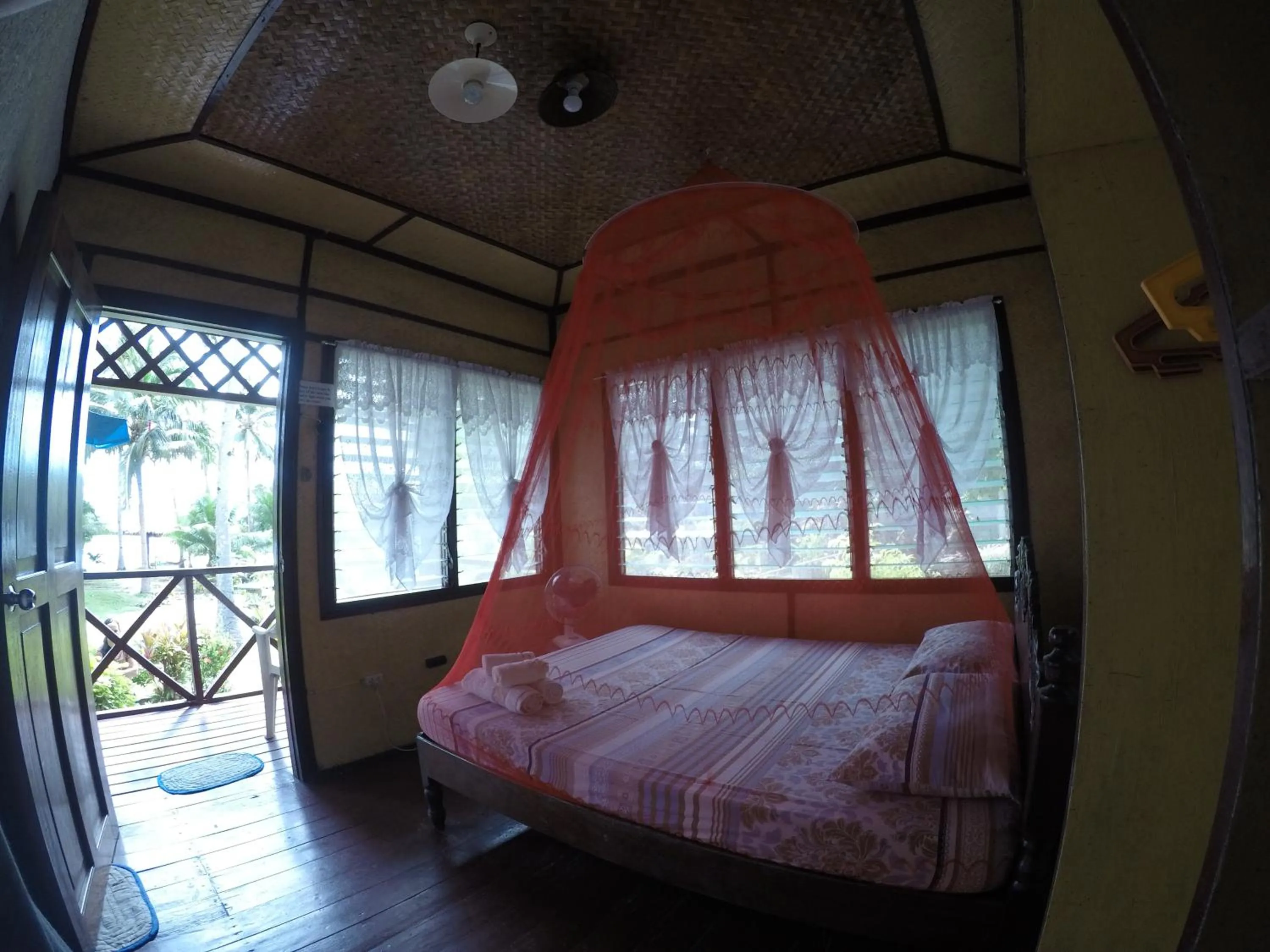 Bed in Coconut Garden Island Resort