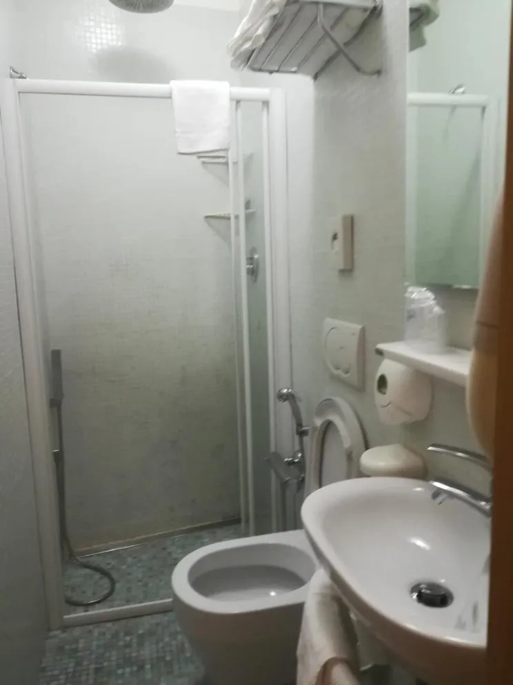 Bathroom in Hotel Centrale