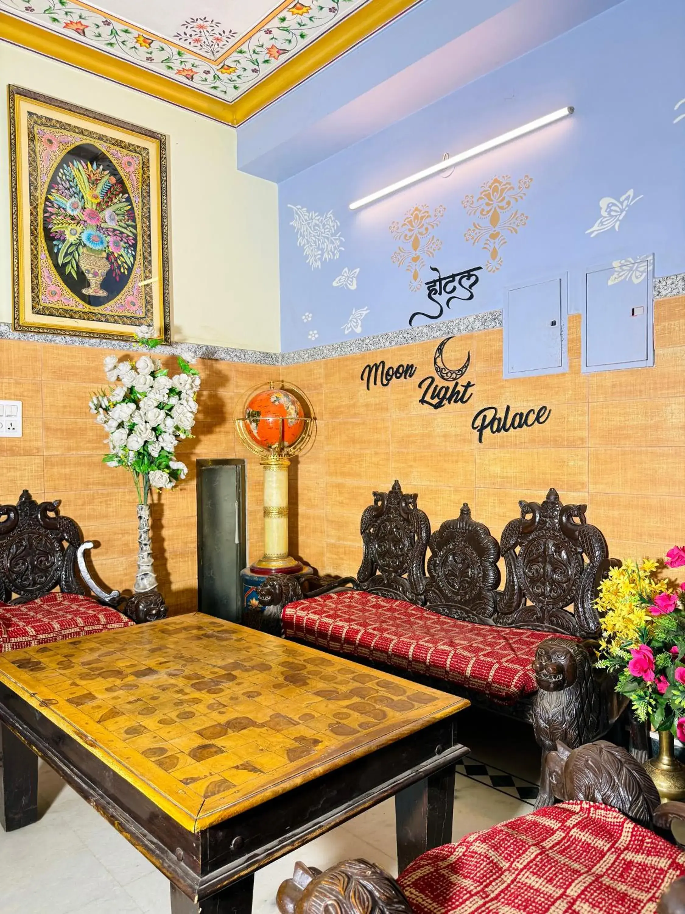 Lobby or reception in Hotel Moon Light Palace Lobby or reception in Hotel Moon Light Palace