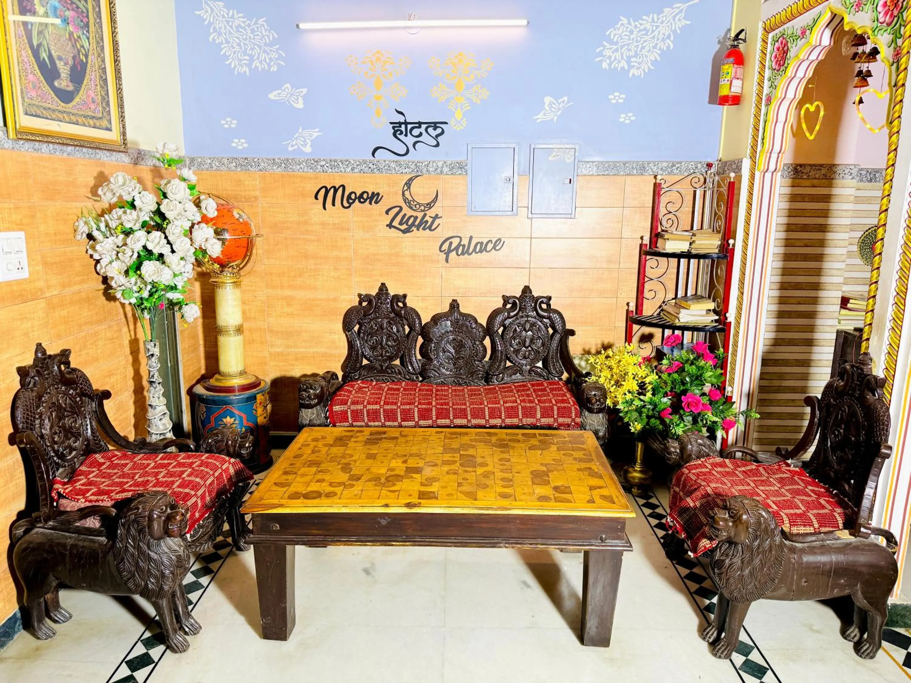 Lobby or reception in Hotel Moon Light Palace