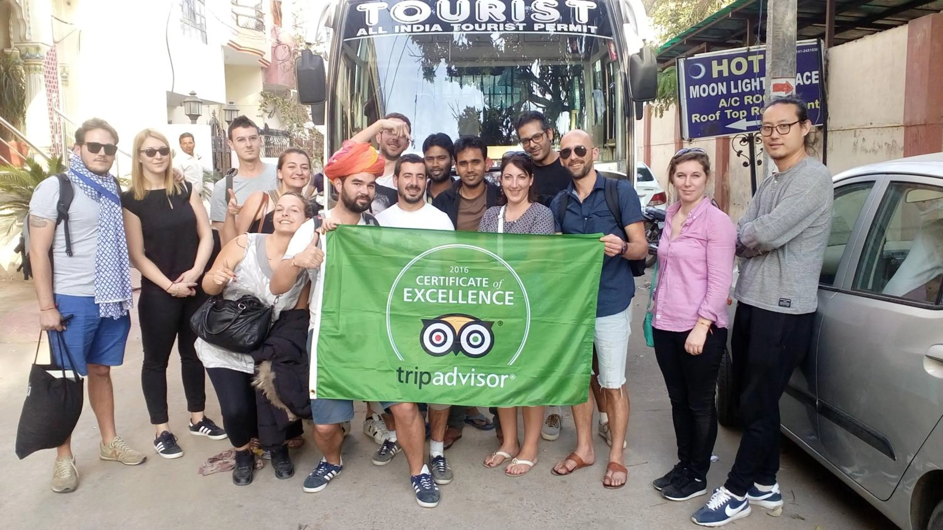 Certificate/Award in Hotel Moon Light Palace