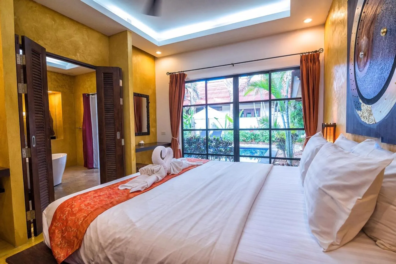 Bedroom, Bed in Pa Prai Villas and Suites Resort