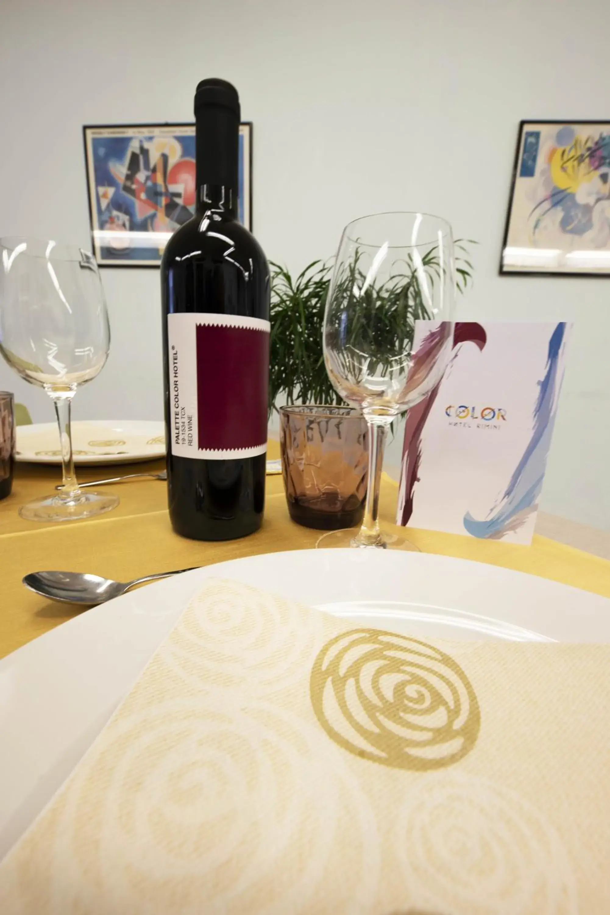 Food and drinks in Color Hotel Rimini Food and drinks in Color Hotel Rimini