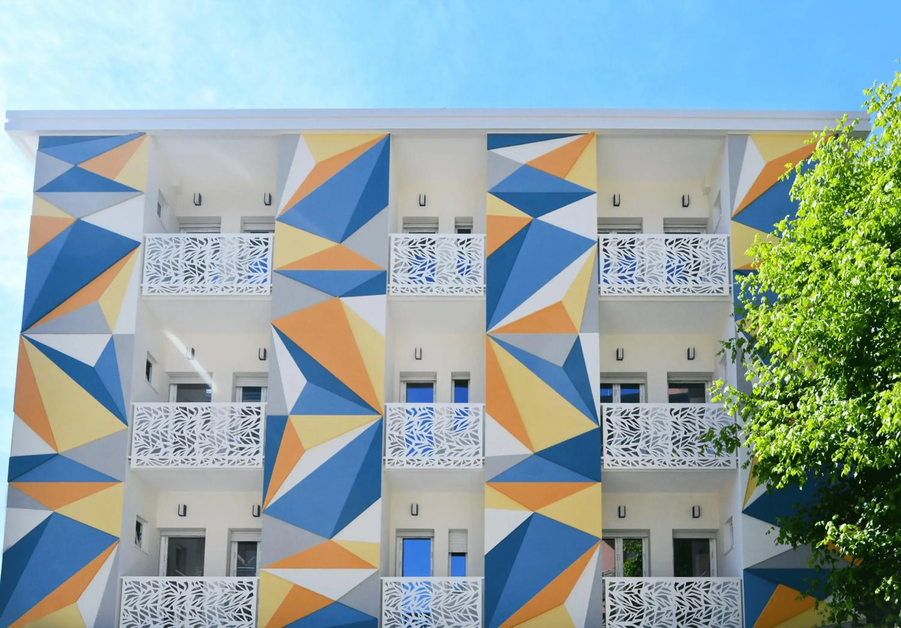 Facade/entrance in Color Hotel Rimini Facade/entrance in Color Hotel Rimini