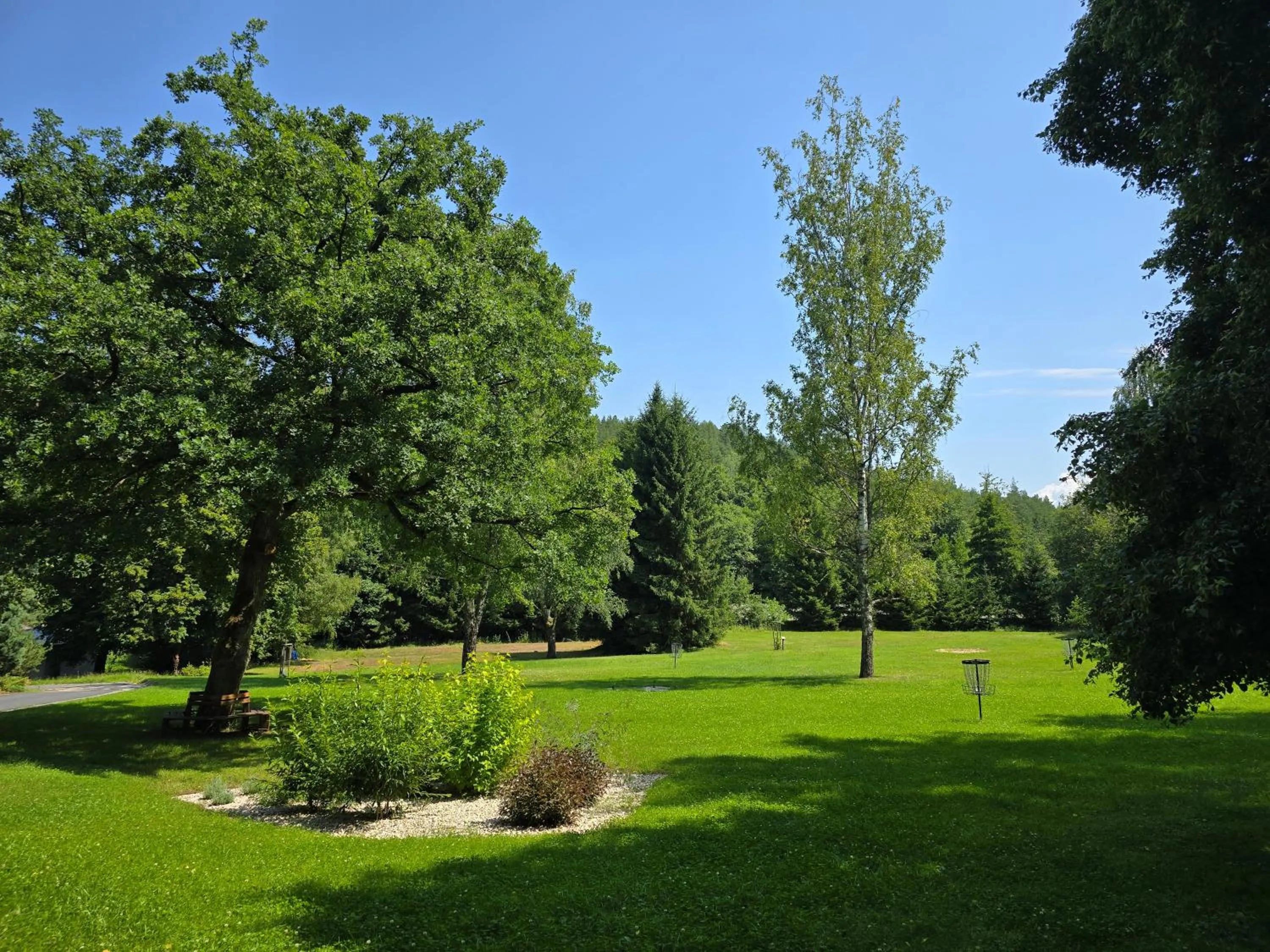 Garden in Resort Lesní Lázně