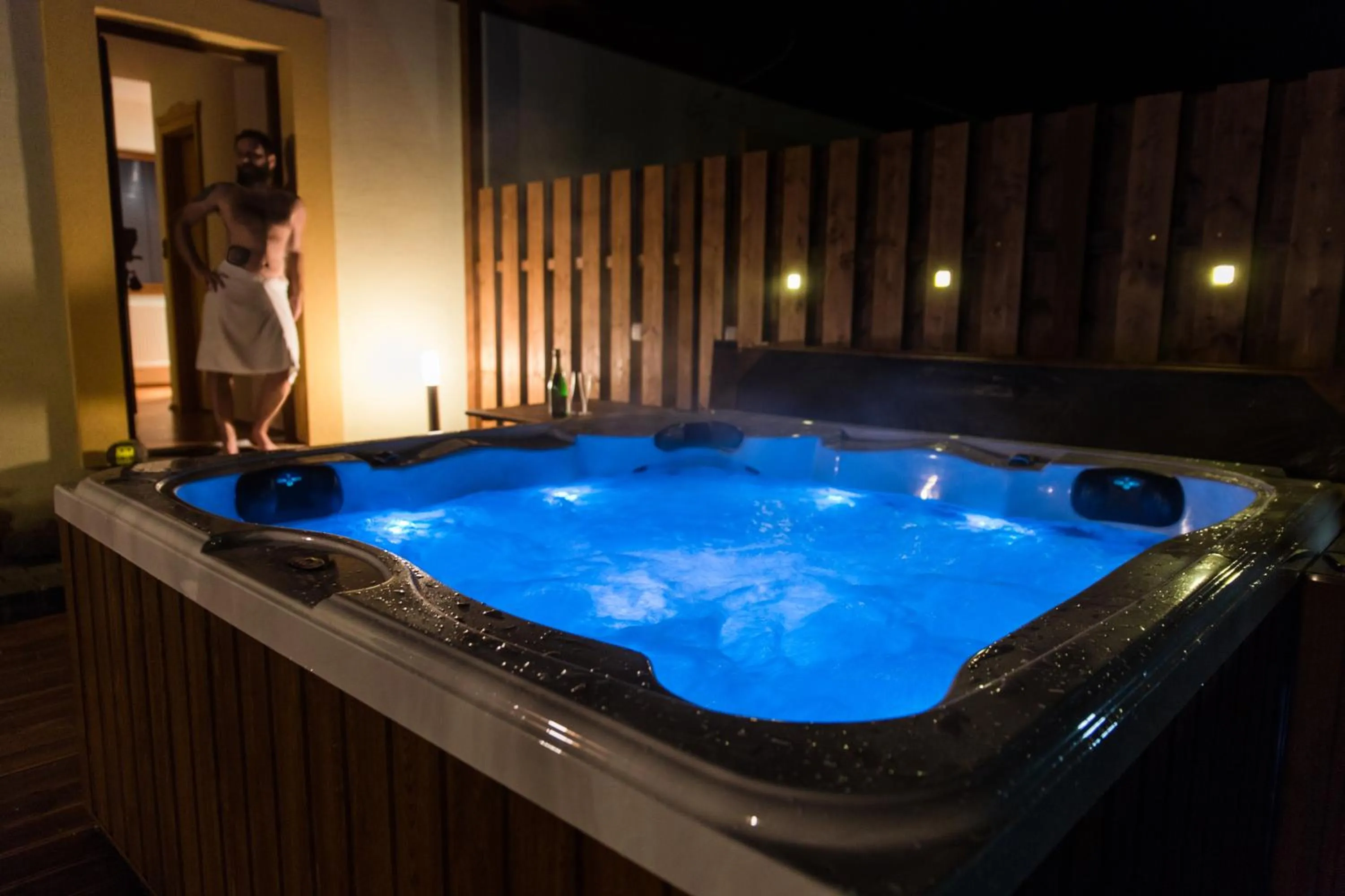 Hot Tub in Resort Lesní Lázně