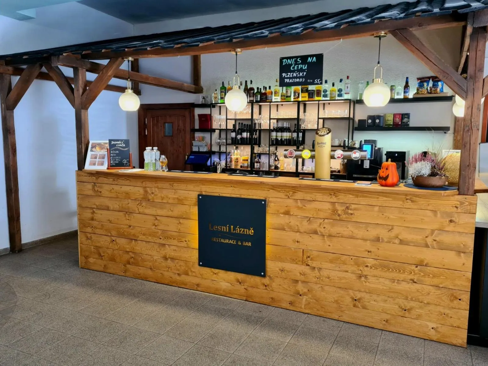 Lounge or bar in Resort Lesní Lázně