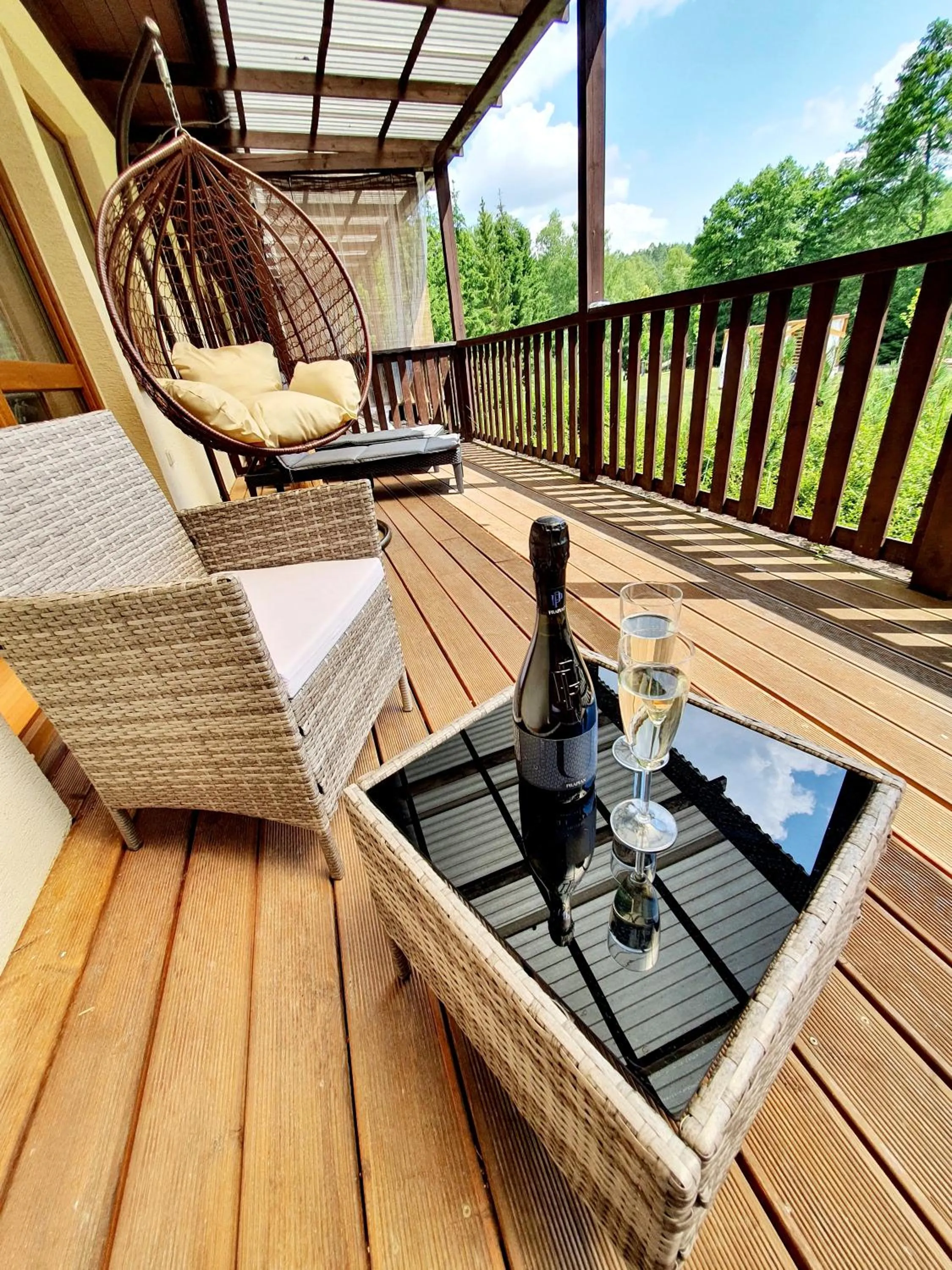 View (from property/room) in Resort Lesní Lázně