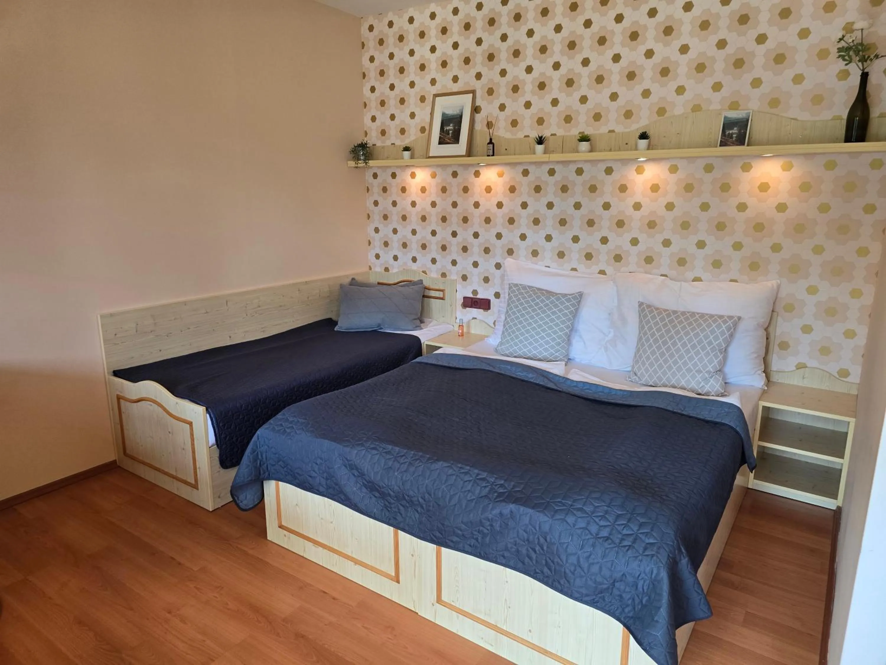 furniture, Bed in Resort Lesní Lázně