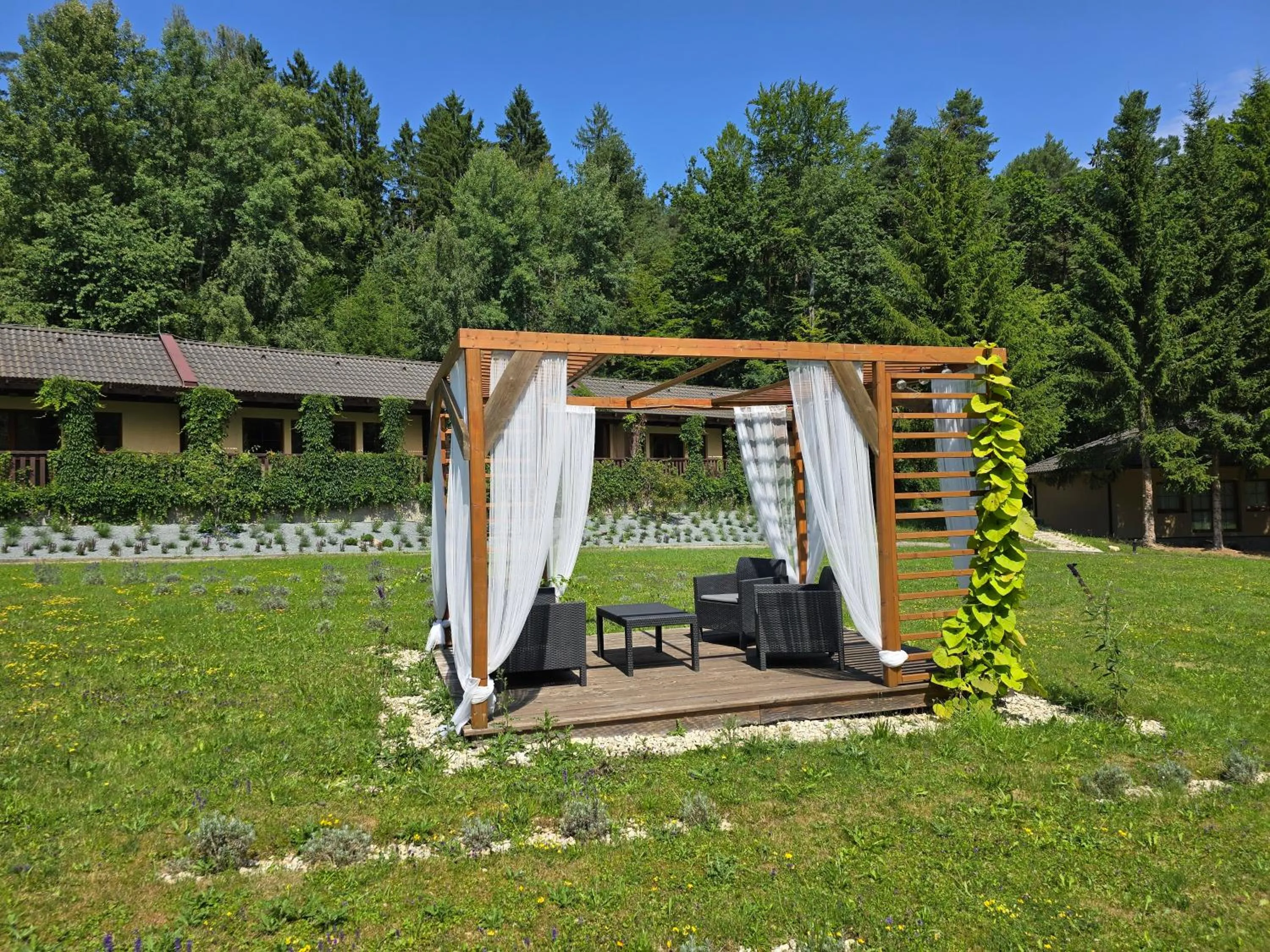 Garden in Resort Lesní Lázně