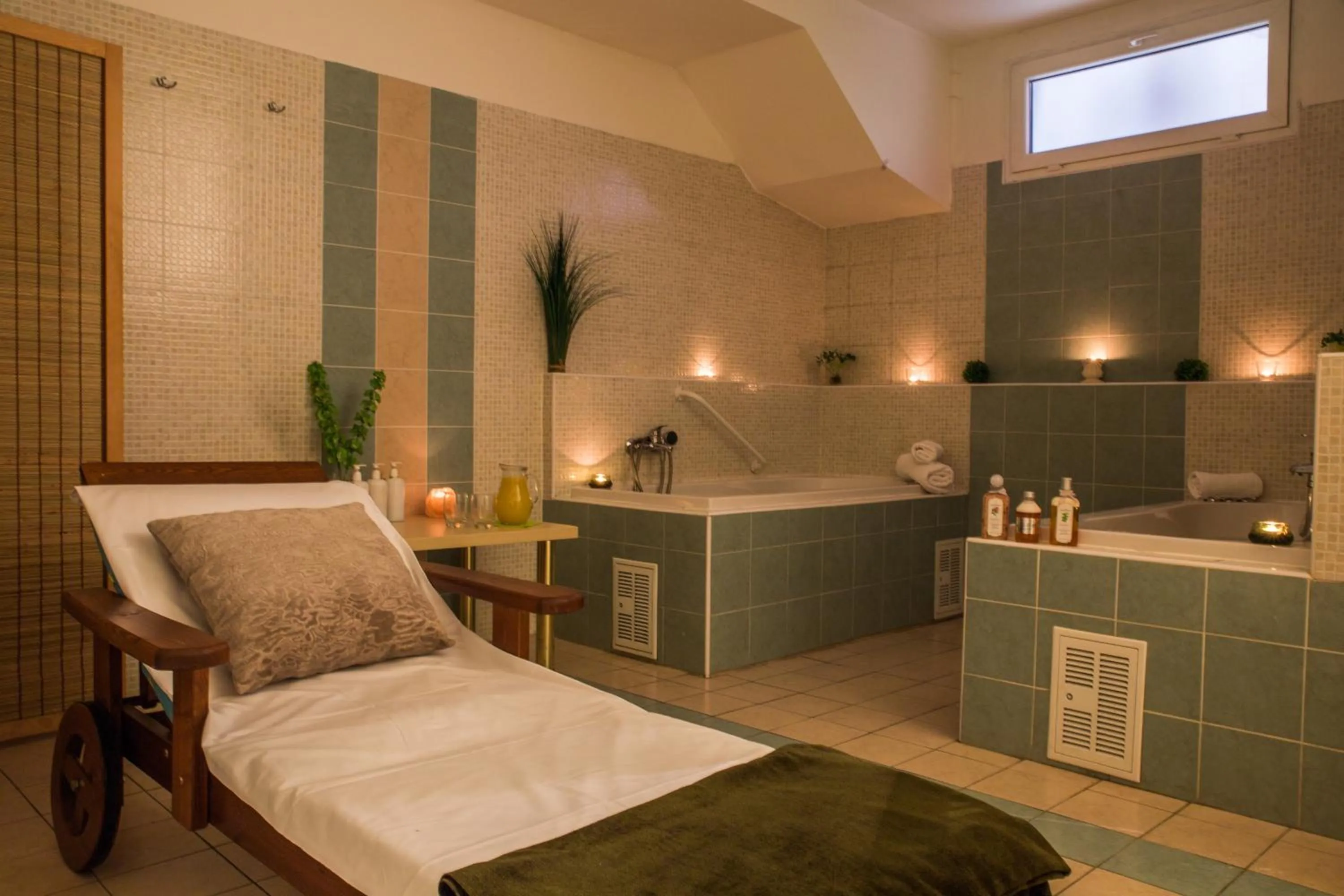 Hot Tub in Resort Lesní Lázně