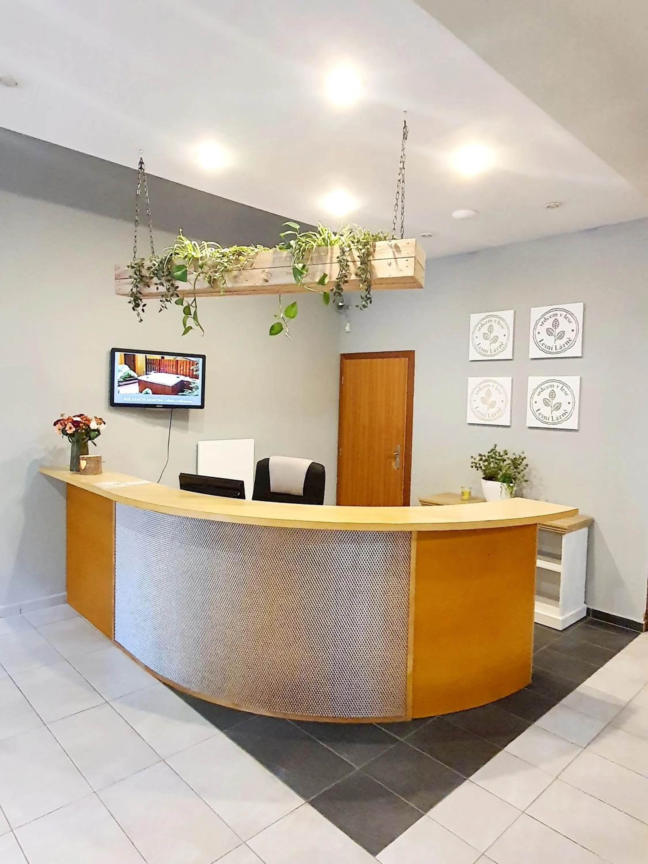 Lobby or reception in Resort Lesní Lázně