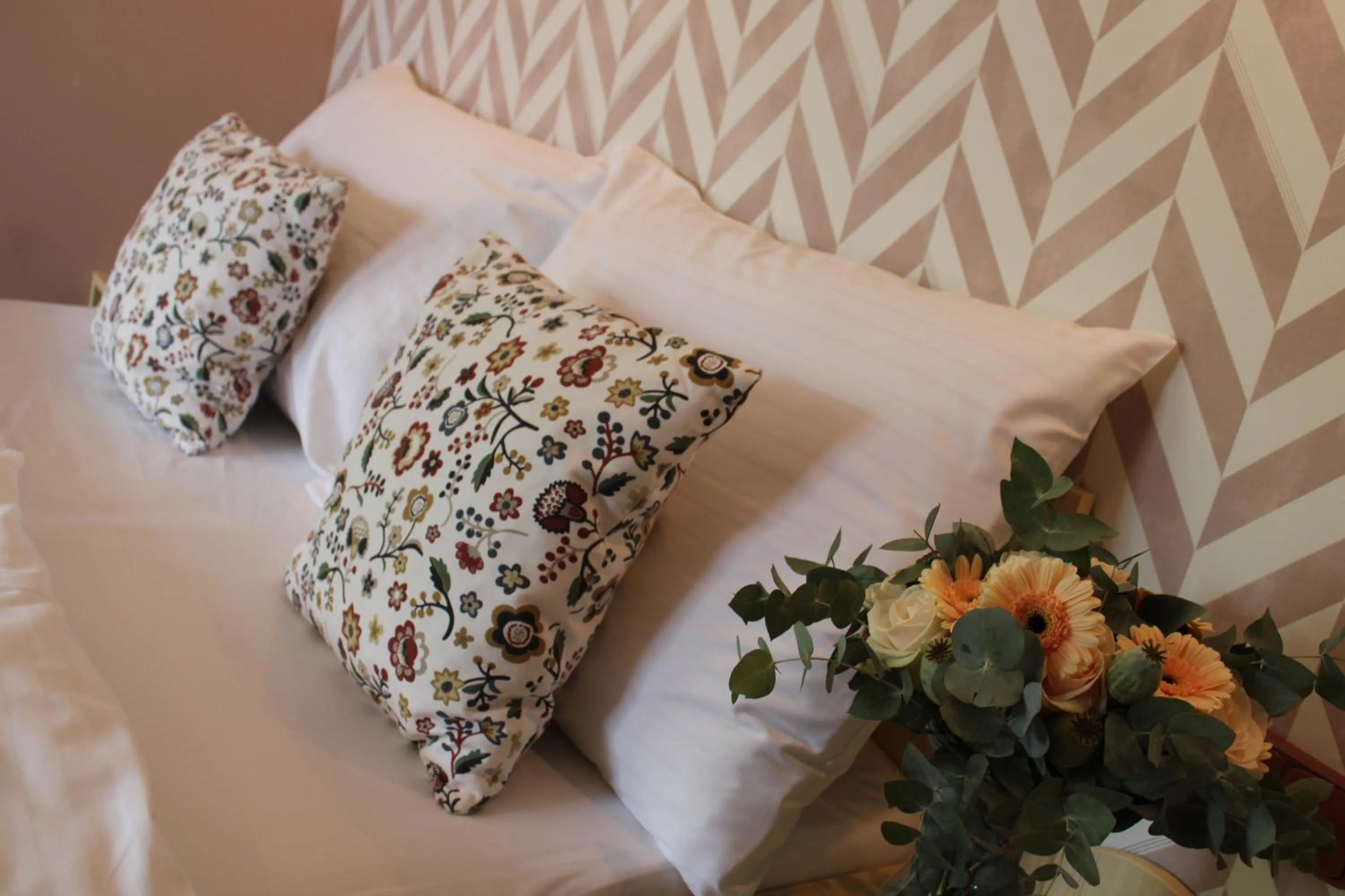 Decorative detail, Bed in Resort Lesní Lázně