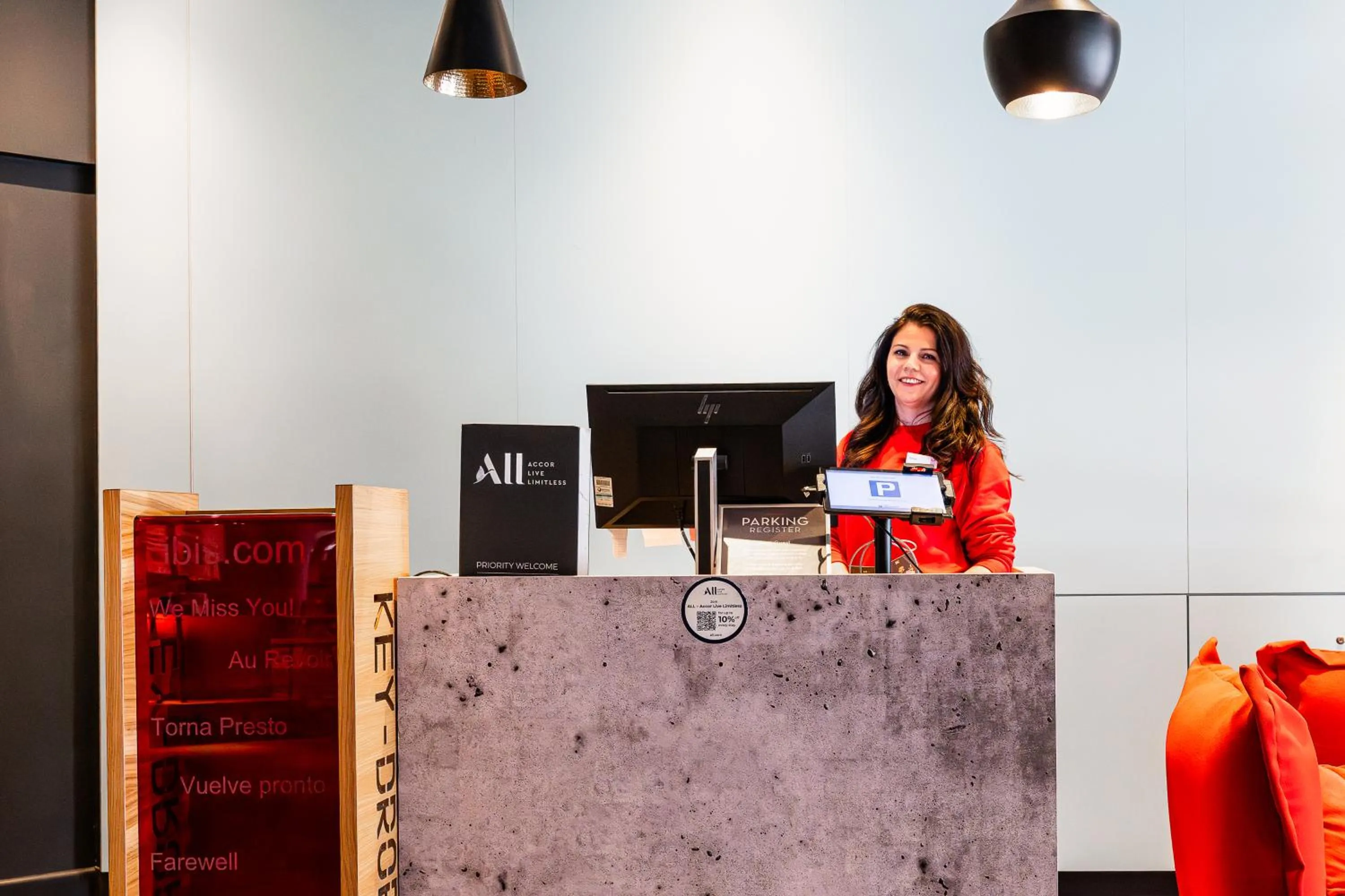 People in ibis Portsmouth