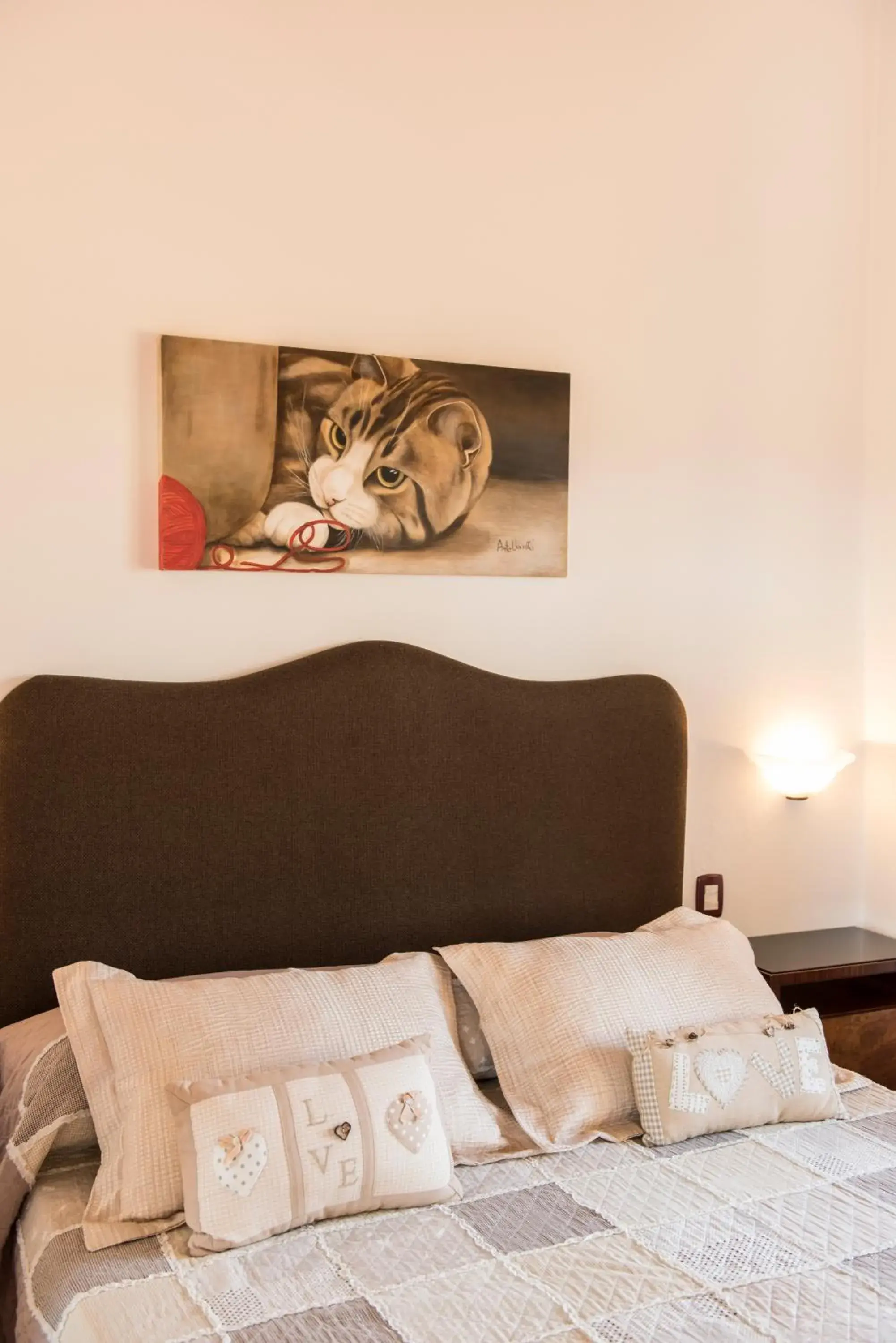 Decorative detail, Bed in Borgo Tre Rose Decorative detail, Bed in Borgo Tre Rose