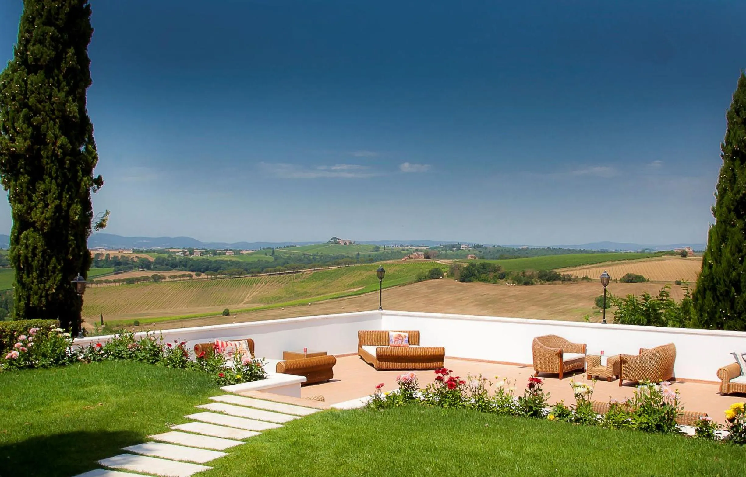 Landmark view in Borgo Tre Rose